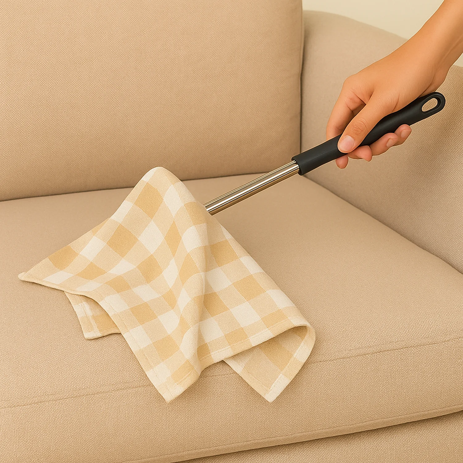 Non-Extendable Dusting Cloth with Handle (1 Pc) - Image 6