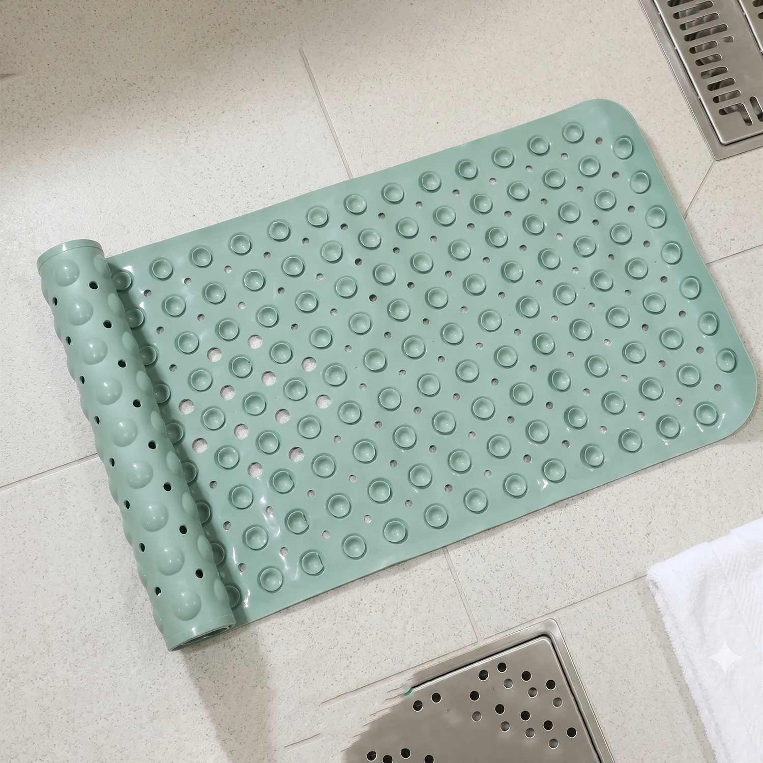 Non-Slip Suction Cup Bath Mat (1 Pc, 100x40 Cm) - Image 8
