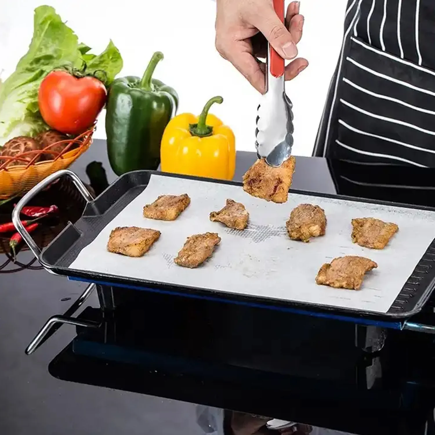 Non-Stick Parchment Paper – Easy Cleanup for Baking & Cooking (5 Mtr) - Image 3