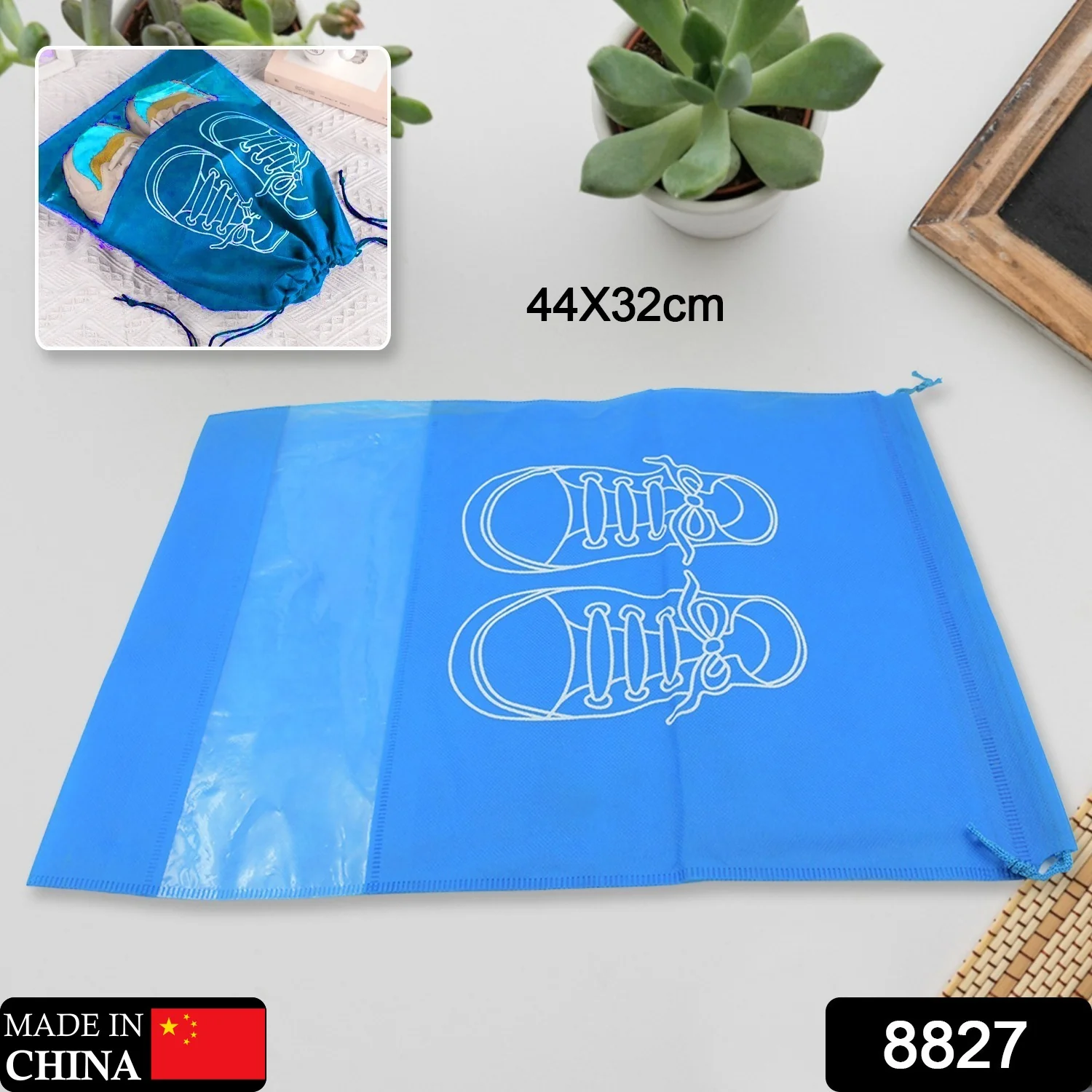 Beach Bag Shoes Storage Bag Closet Organizer (1 Pc ) - Image 3