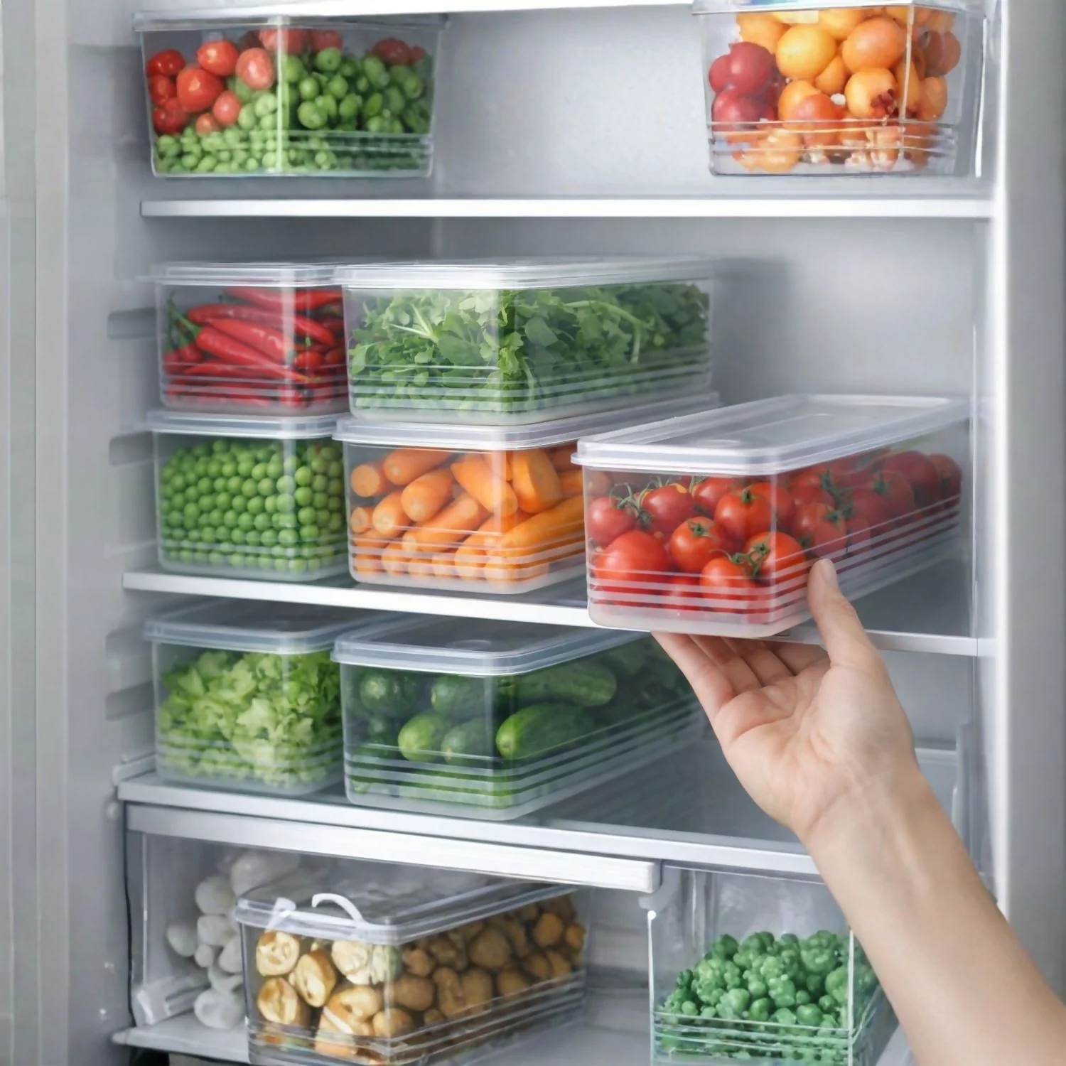Noodel Plastic Container Pack of 6 - Image 4