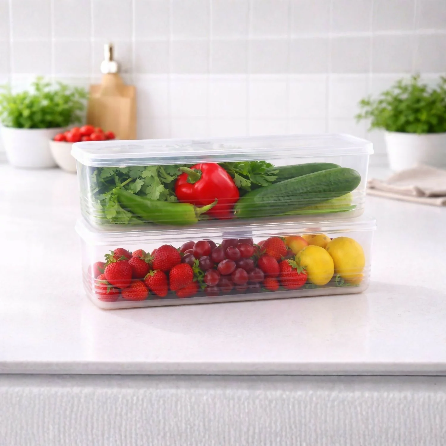Noodel Plastic Container Pack of 6 - Image 5