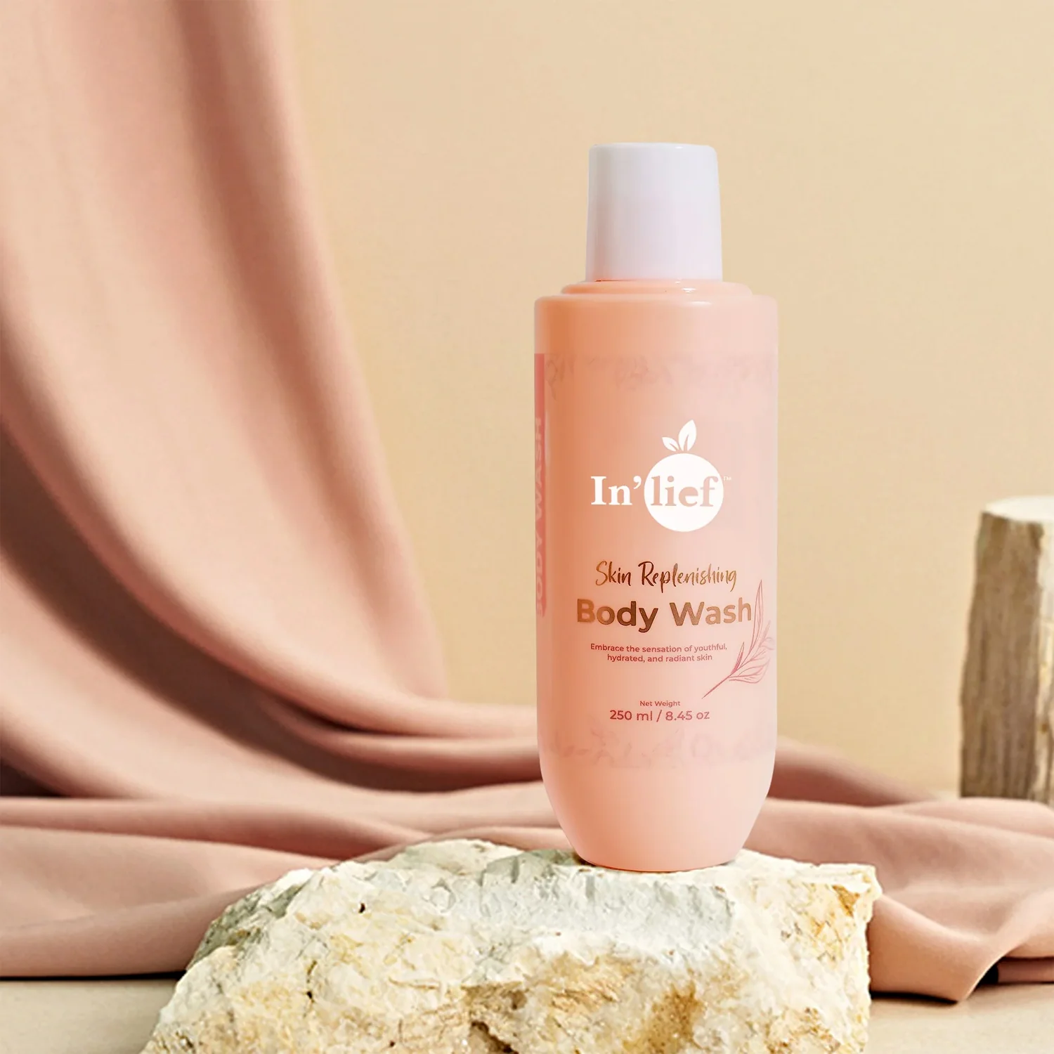 In'lief Nourishing & Hydrating Skin Replenishing Body Wash (250 ml) - Image 4