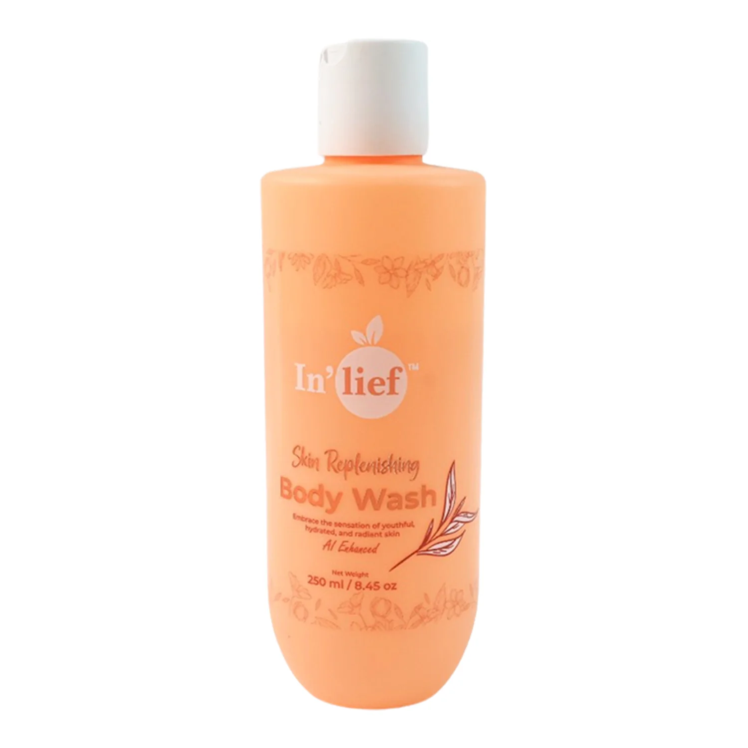 In'lief Nourishing & Hydrating Skin Replenishing Body Wash (250 ml) - Image 5