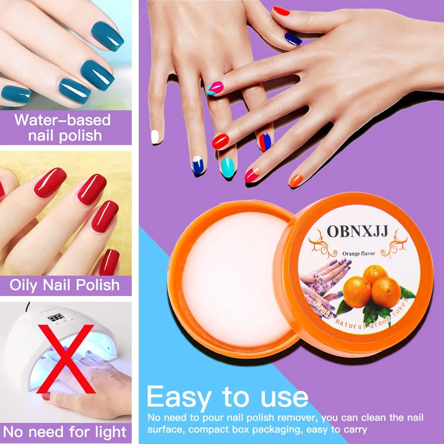 OBI Pro Nail Polish Remover Wipes (1 Pc) - Image 6