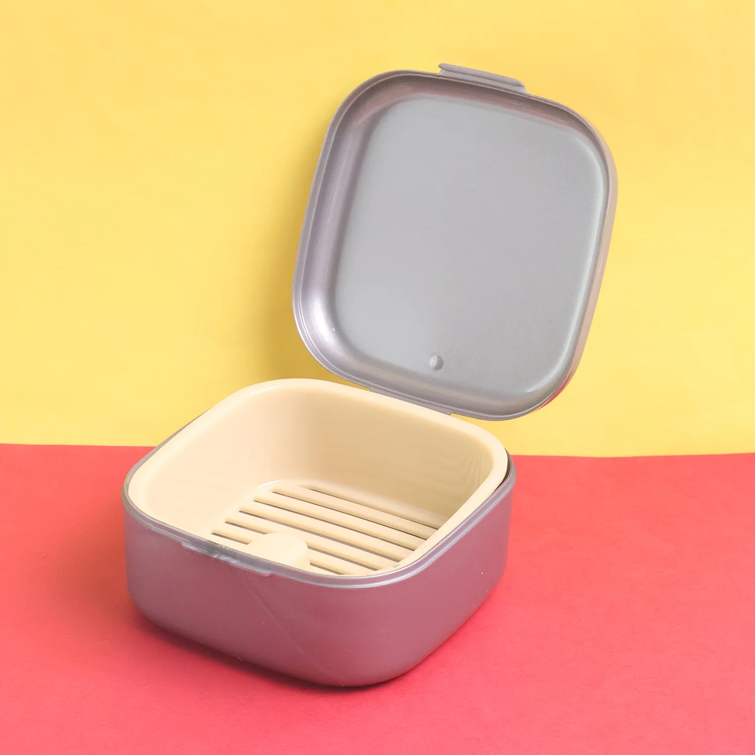 Oblivion Teeth Storage Box with Lid and Inner Tray, DENTURE CASE (1 Pc) - Image 6