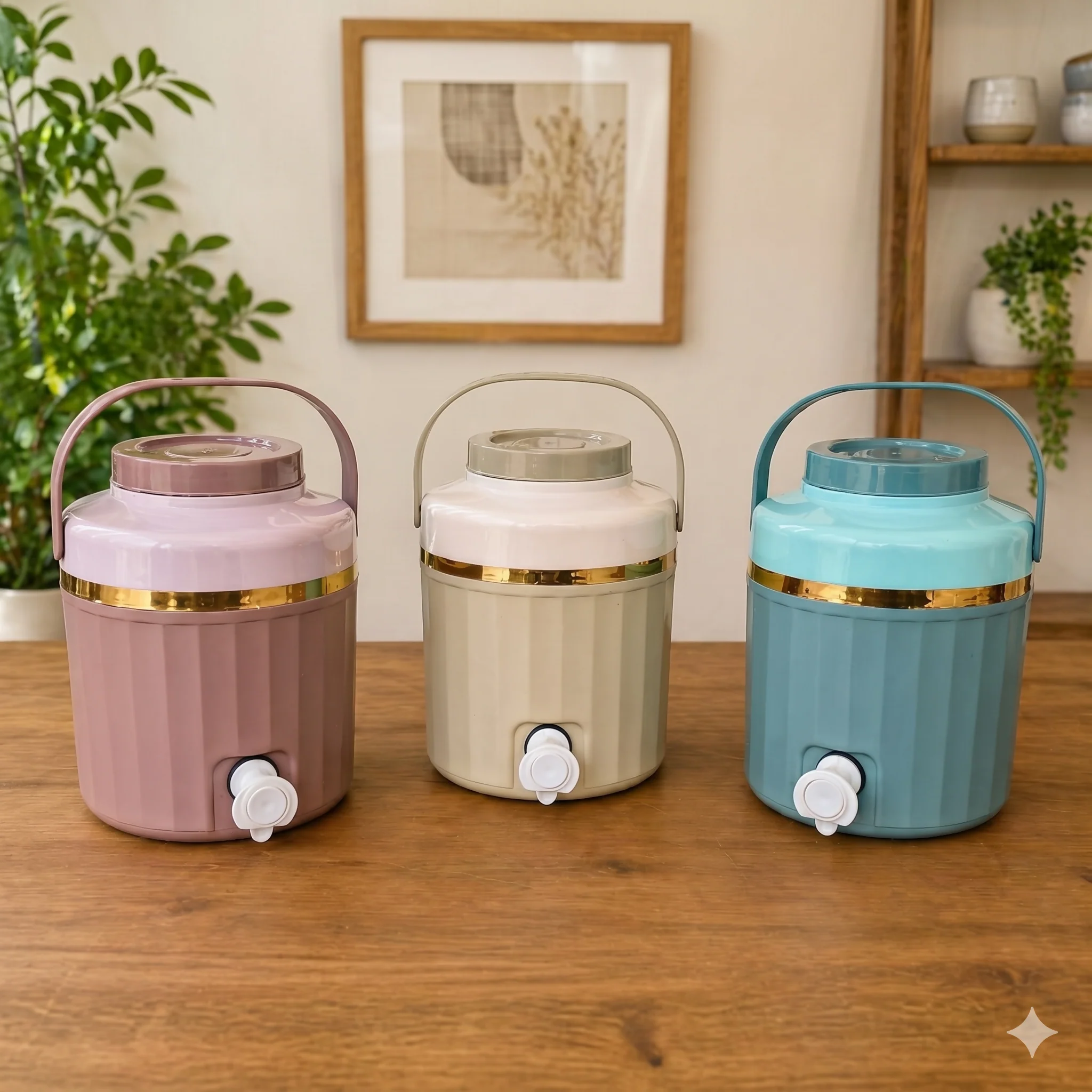 Ocean Insulated Water Jug with Tap 4500ml Pc BPA-Free Hot & Cold Dispenser - Image 5
