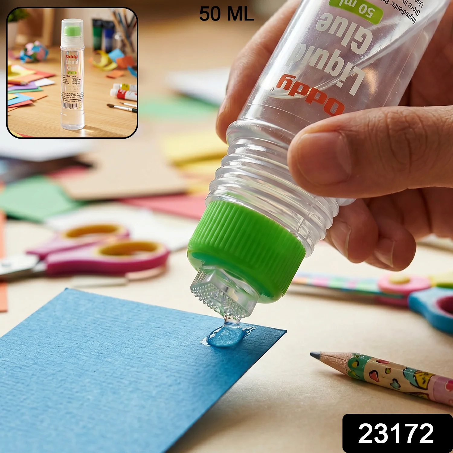 Oddy Liquid Glue Pen for School Office (1 Pc, 50 ML) - Image 2