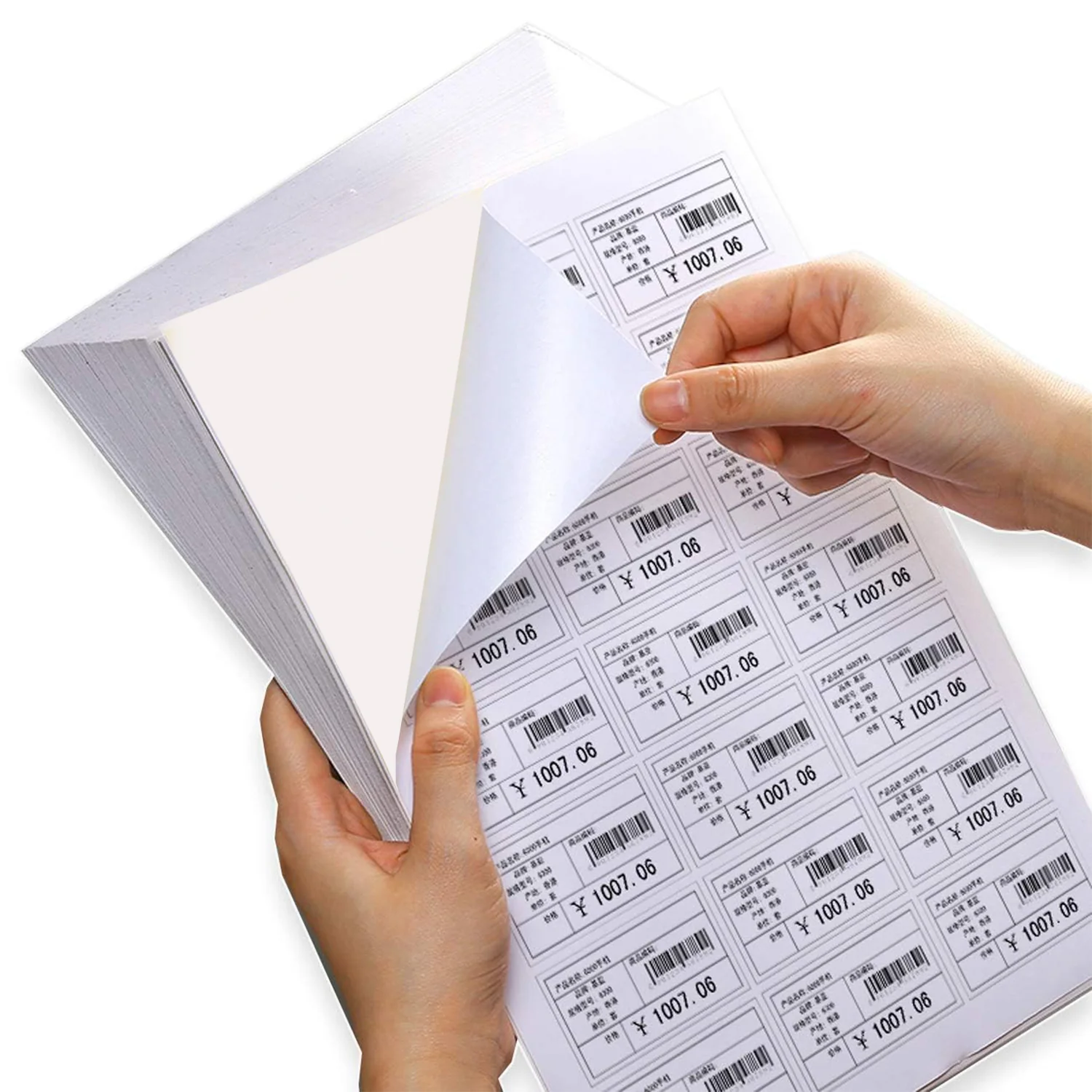 Oddy Self-Adhesive Label Sheets – A4 Full-Sheet Labels (100 Sheet) - Image 6