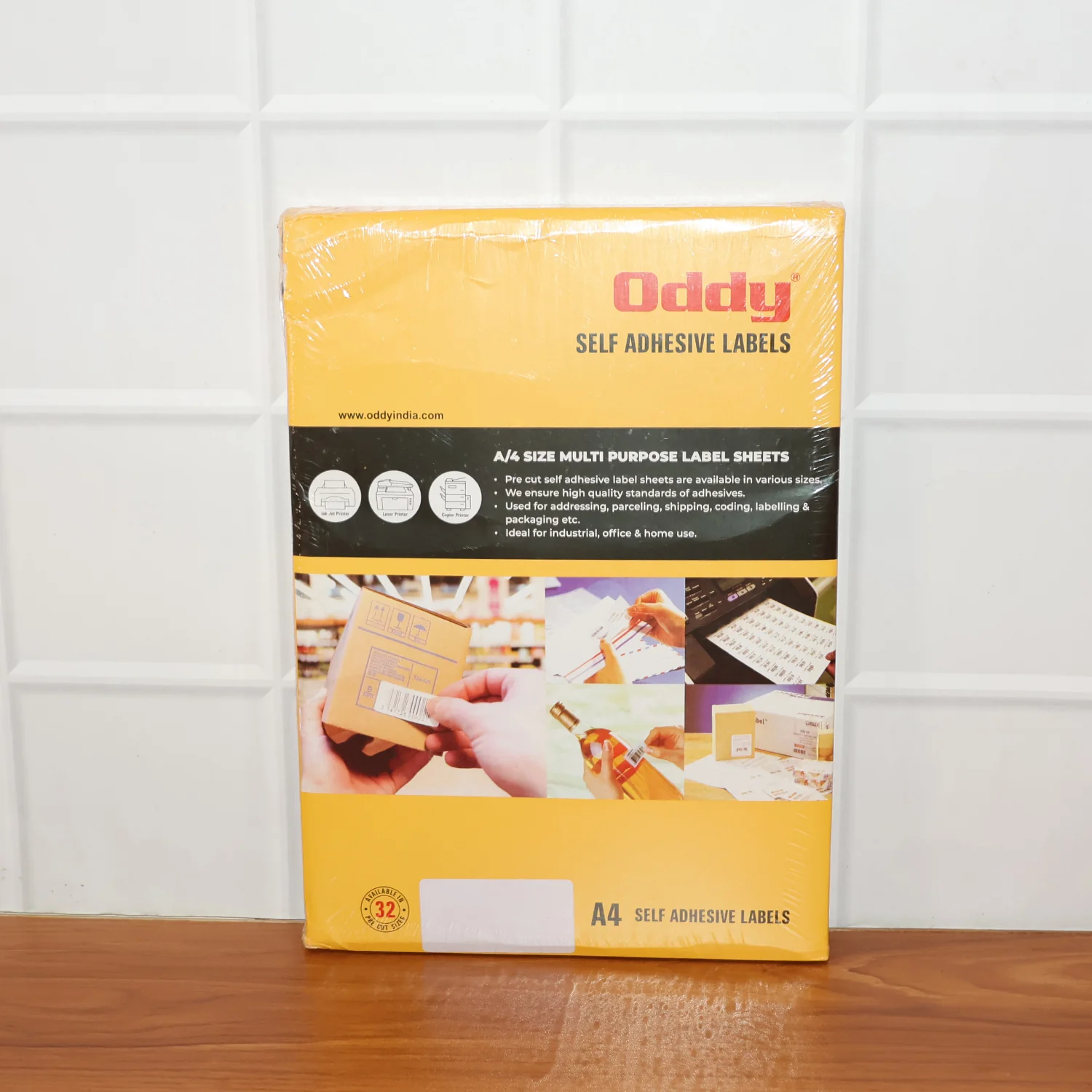 Oddy Self-Adhesive Labels – A4 Sheets, 24-Up per Sheet (100 Sheets, 2400 Labels) - Image 8