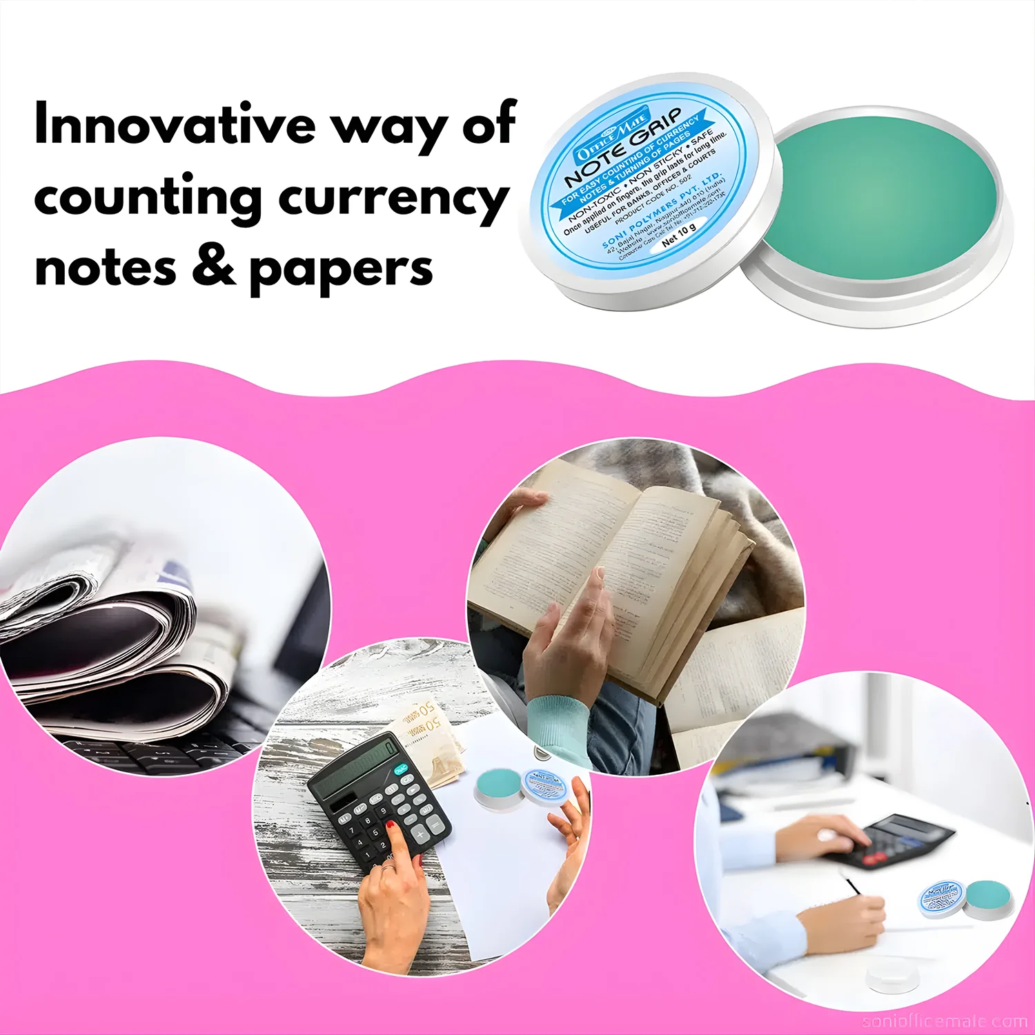 Officemate Personal Office Kit Complete Stationery Set with Glue Cutter Markers Notes - Image 5