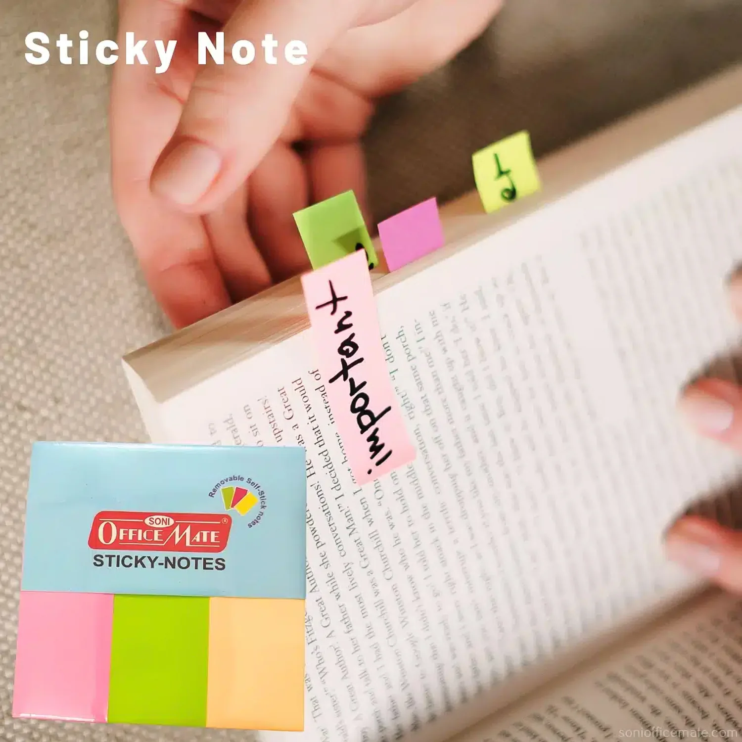 Officemate Personal Office Kit Complete Stationery Set with Glue Cutter Markers Notes - Image 8