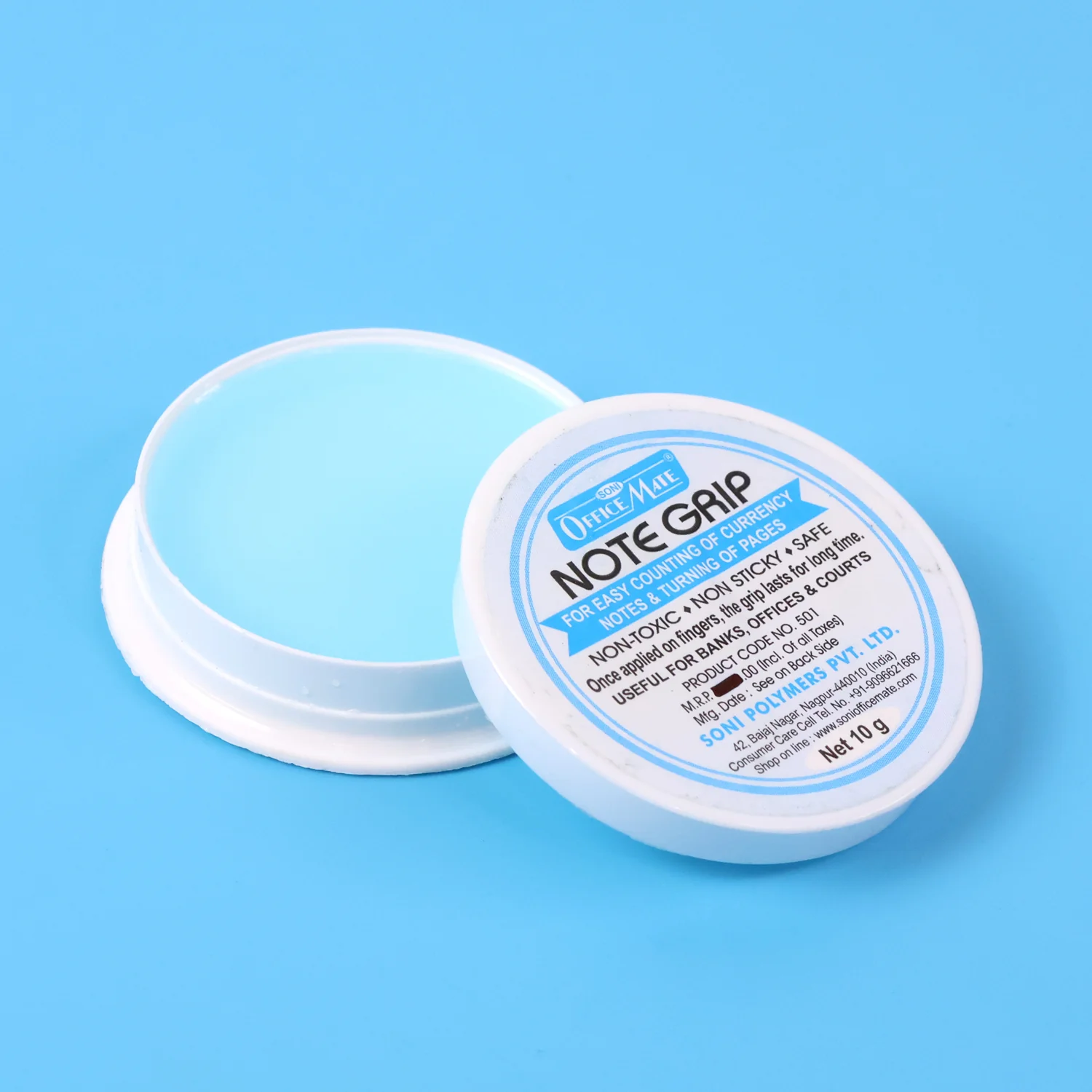 Officemate Note Grip 10g – Non-Sticky Gel for Easy Currency Counting & Page Turning - Image 4