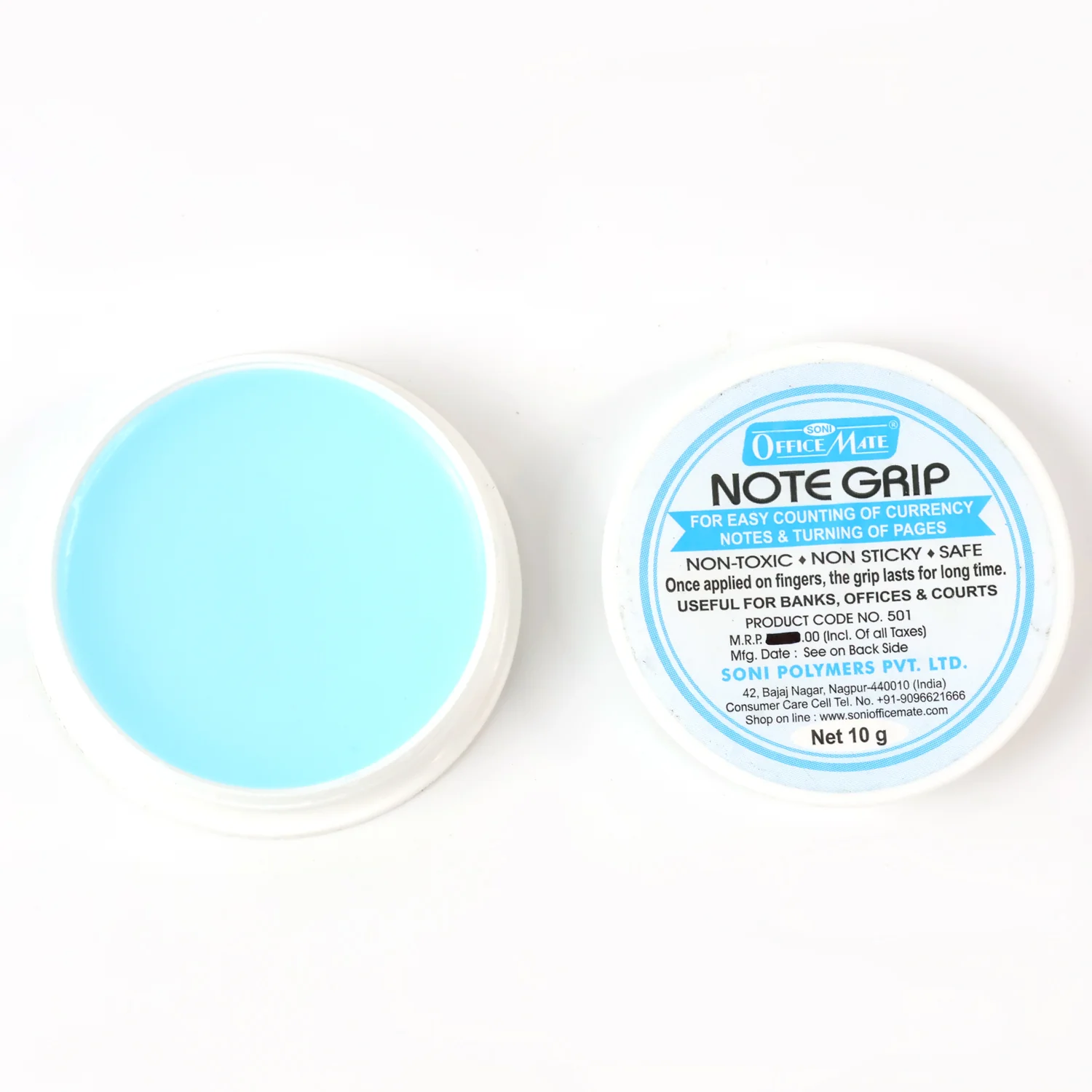 Officemate Note Grip 10g – Non-Sticky Gel for Easy Currency Counting & Page Turning - Image 5