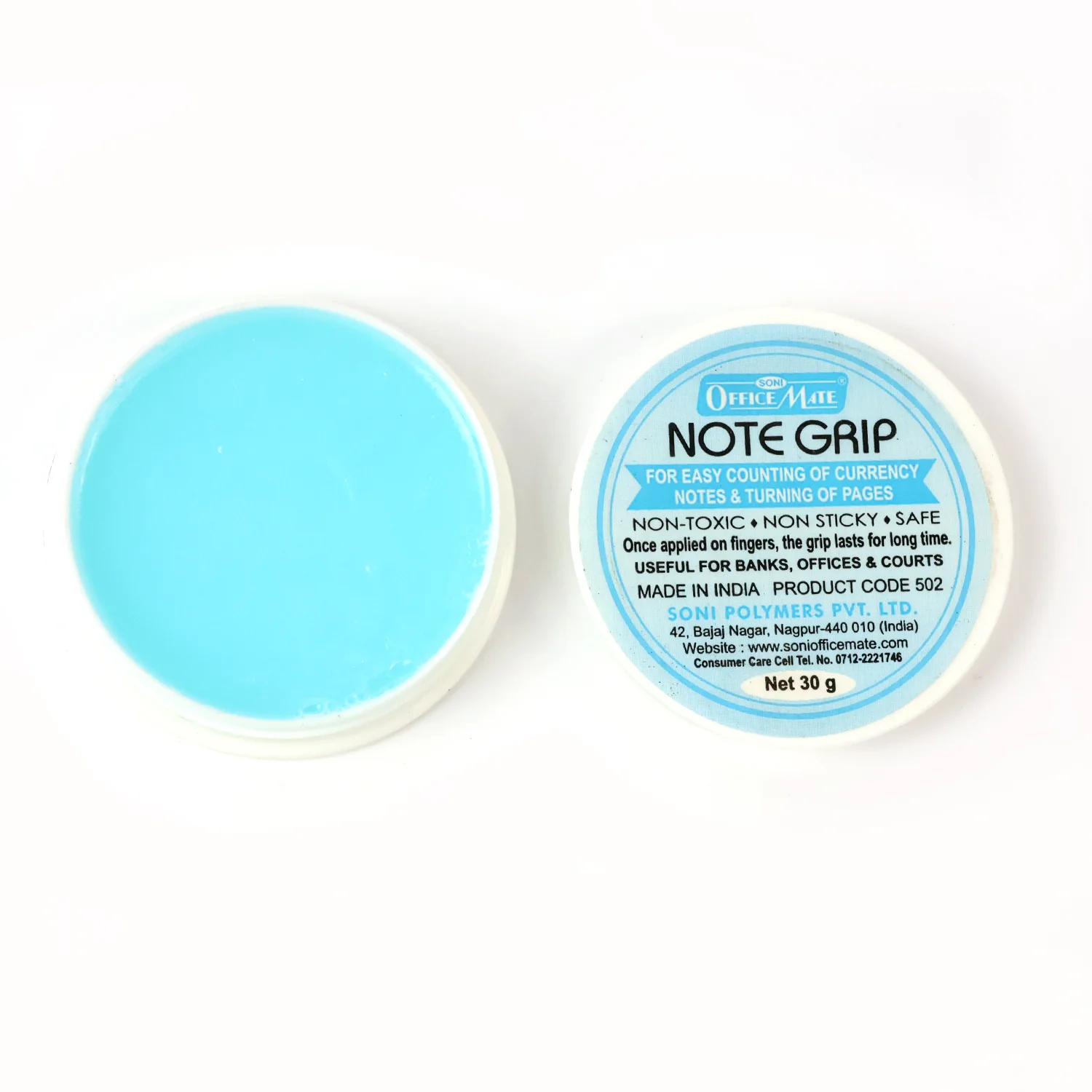 Officemate Note Grip 30g – Non-Sticky Gel for Easy Note Counting & Page Turning - Image 3