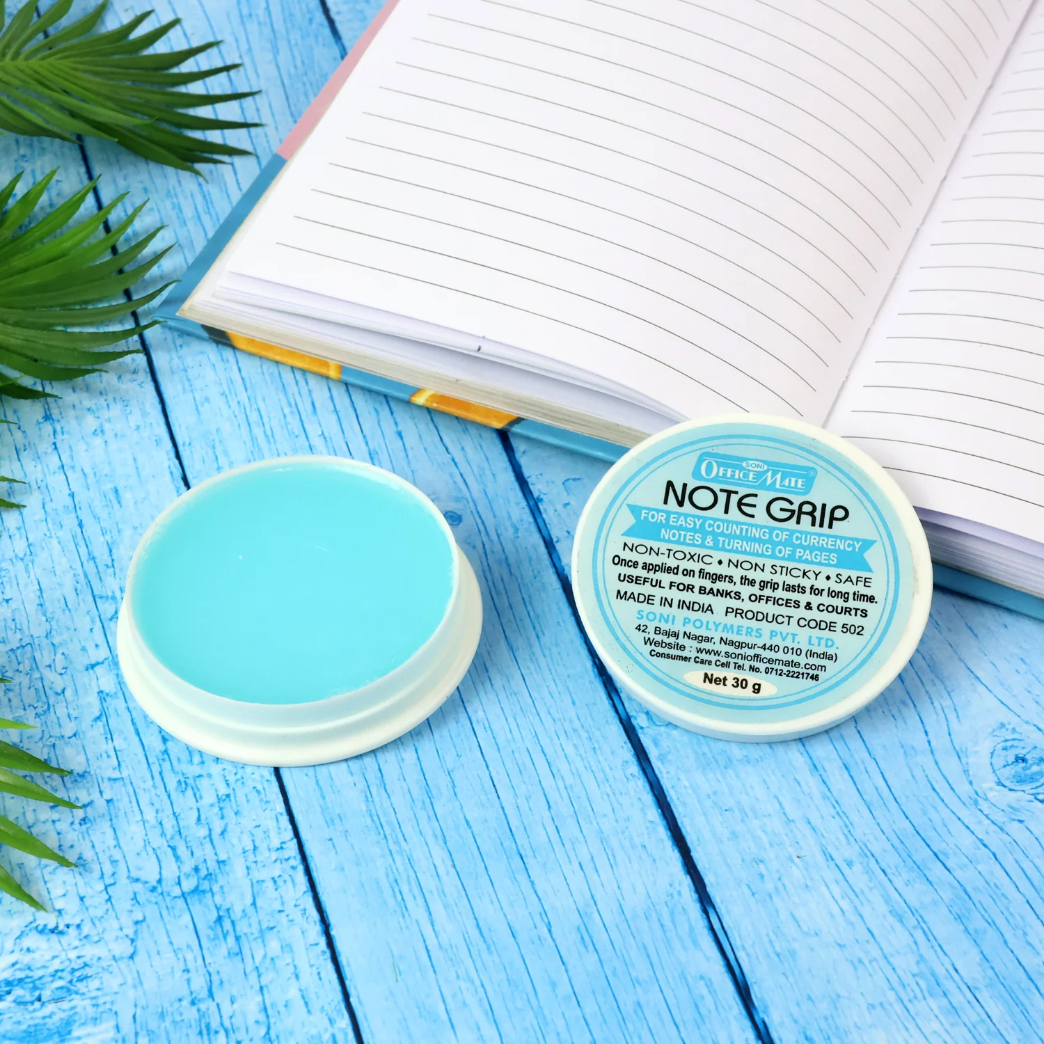 Officemate Note Grip 30g – Non-Sticky Gel for Easy Note Counting & Page Turning - Image 6