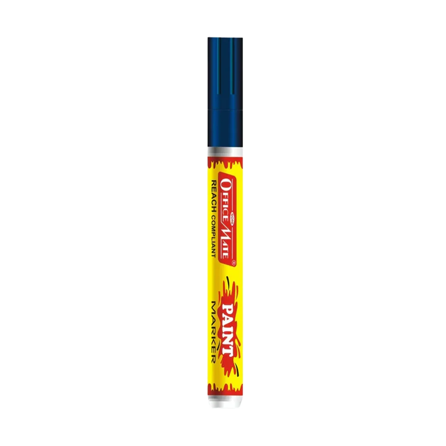 Officemate Permanent Paint Marker Pen Royal Blue - Image 5