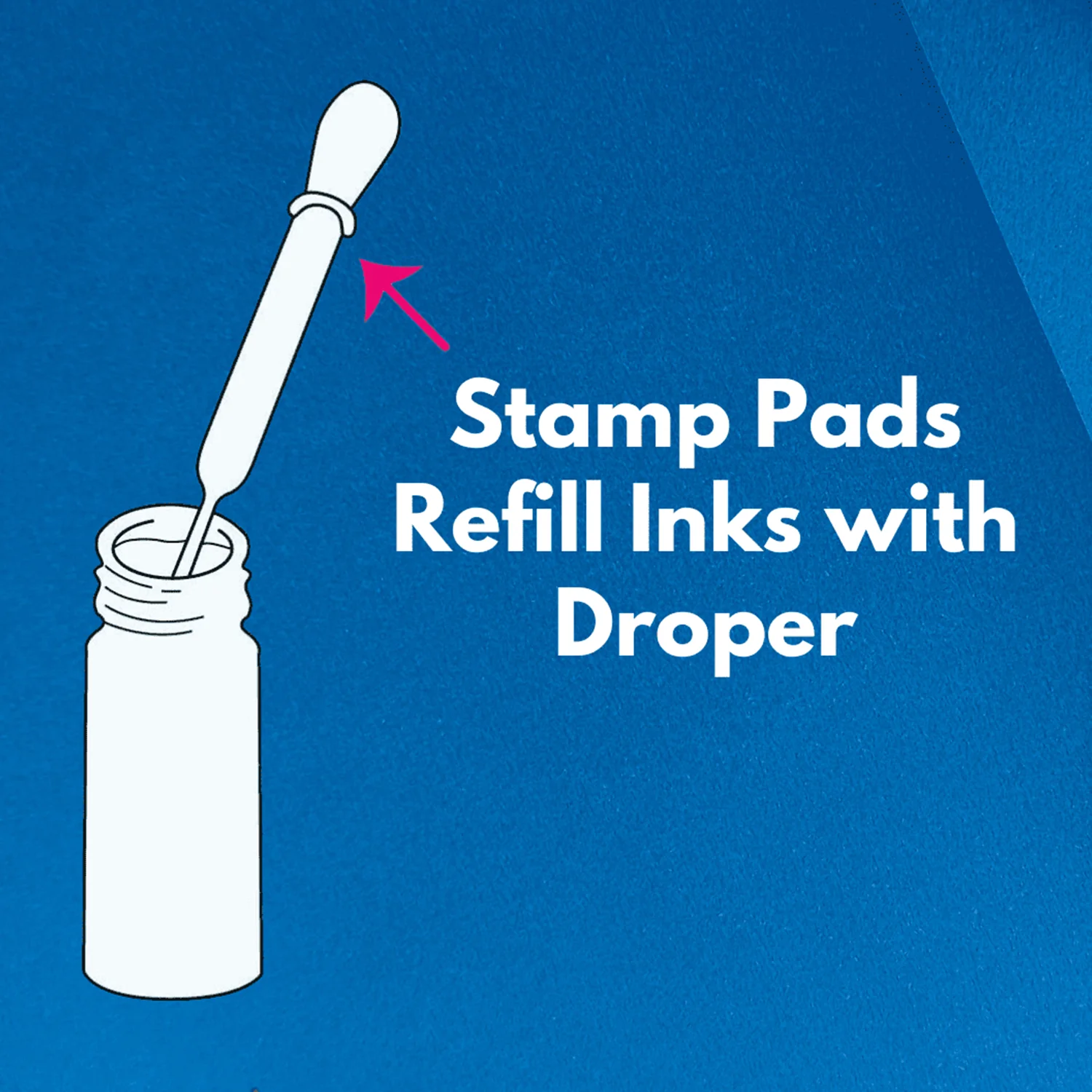 Officemate Stamp Pad Ink – 500 ml Violet Refill Bottle for Office Stamp Pads - Image 6