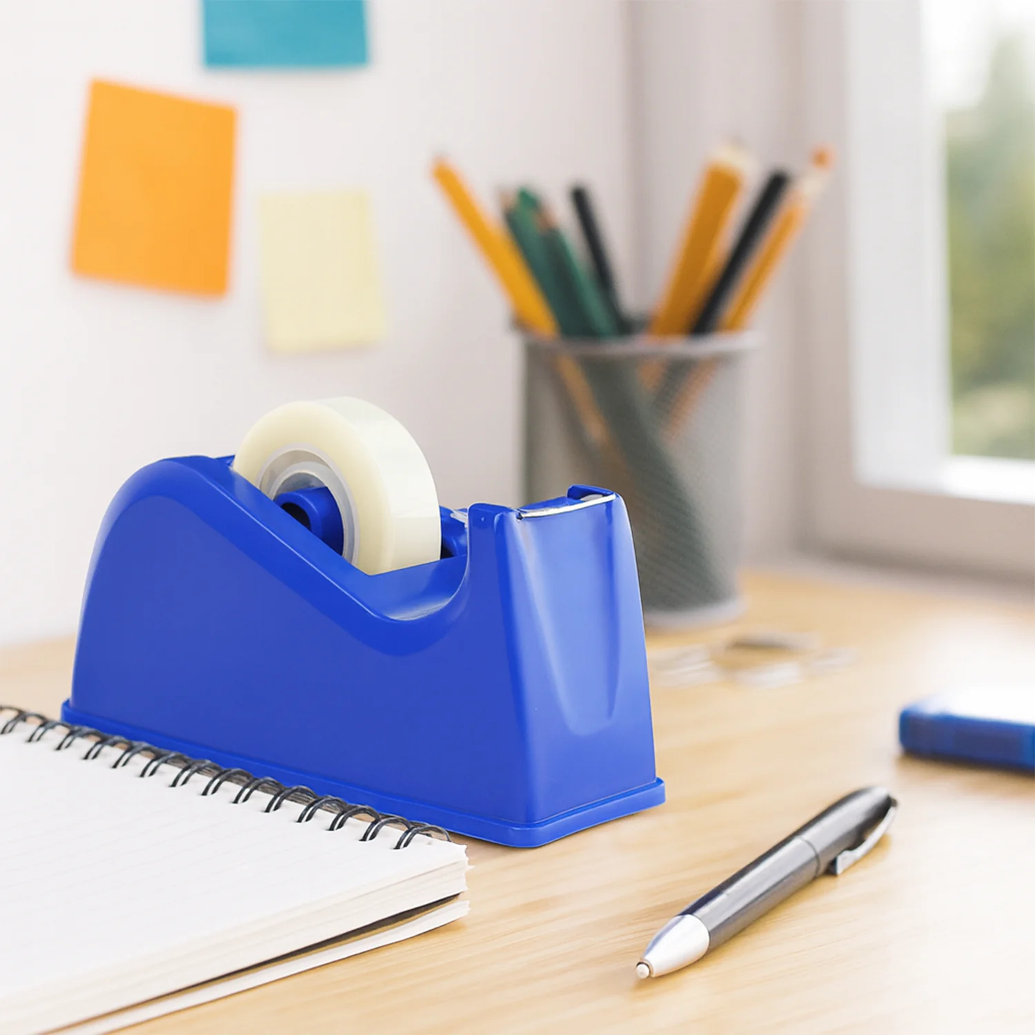 Officemate Tape Dispenser Deluxe Medium – Sharp Cutter for Smooth Tape Use - Image 2