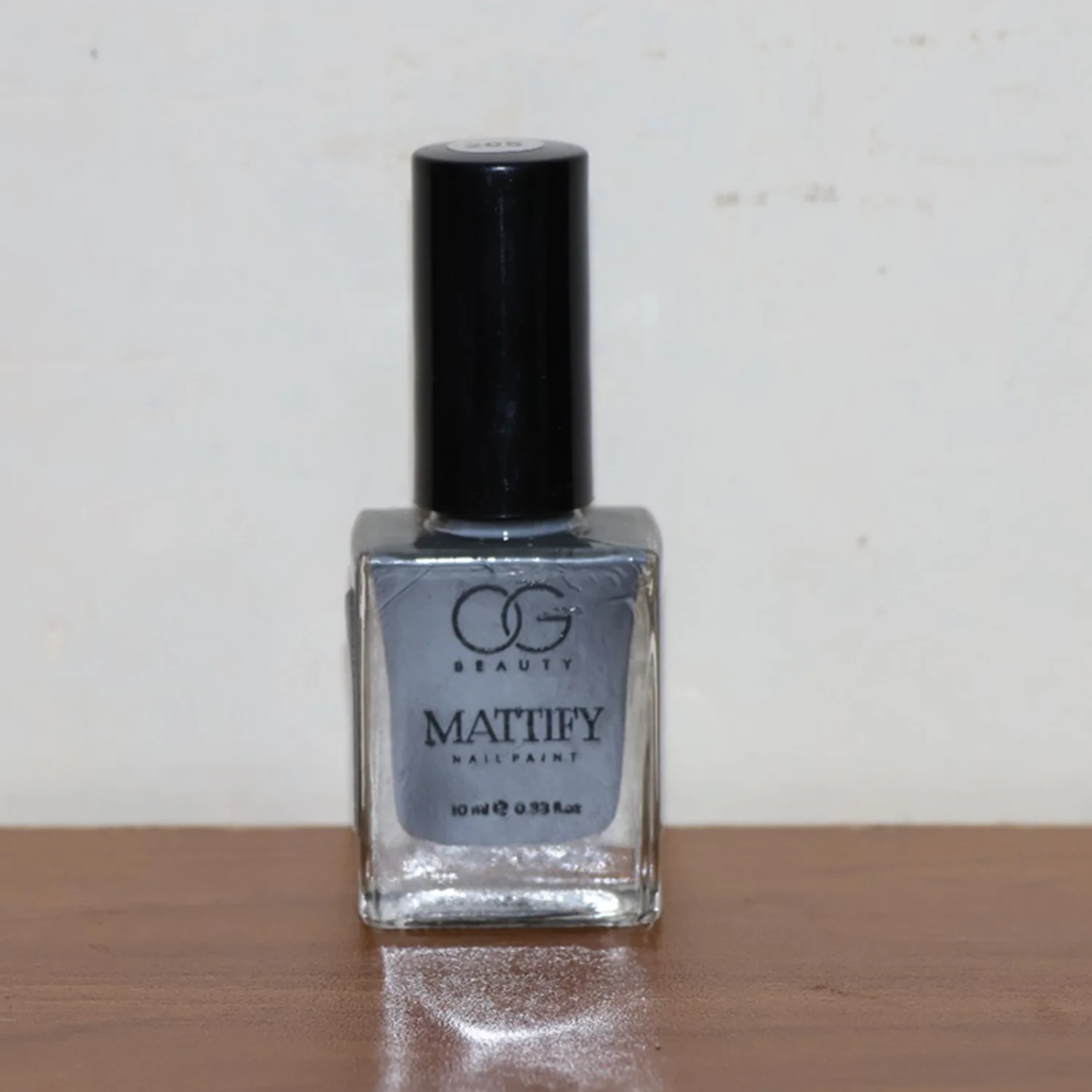 OG Beauty Calm Grey Mattify Nail Paint (10 ML / 1 Pc) - Image 8