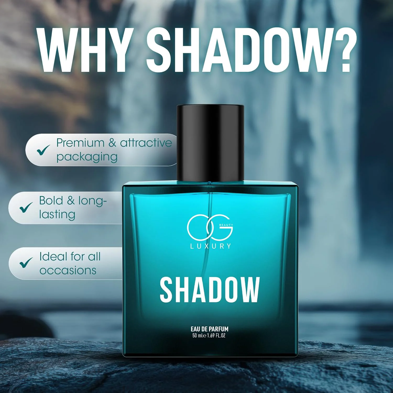 OG Beauty Luxury Shadow Eau de Parfum (50ML / 1 Pc) - Image 7