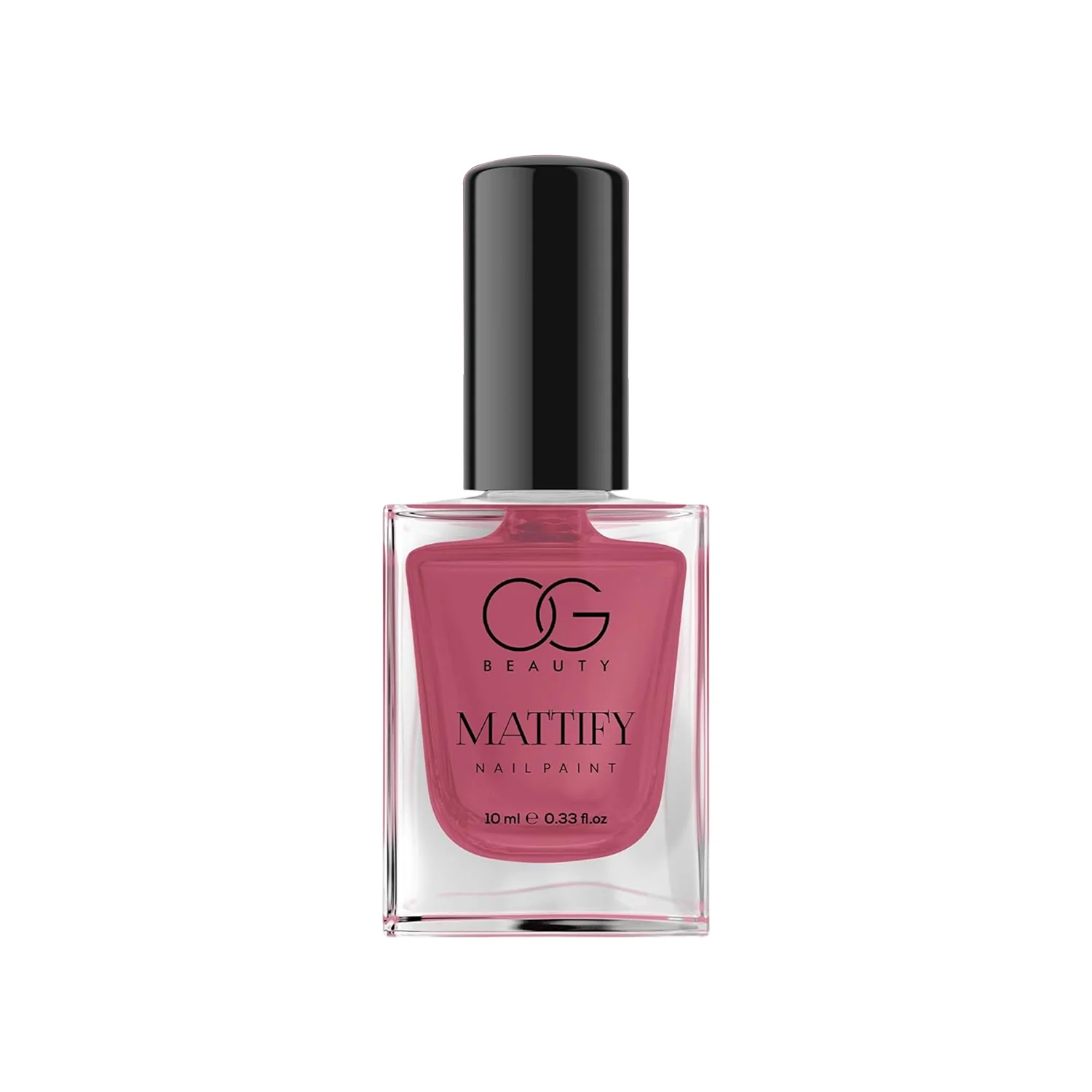 OG Beauty Perfect Pink Mattify Nail Paint (10 ML / 1 Pc) - Image 5