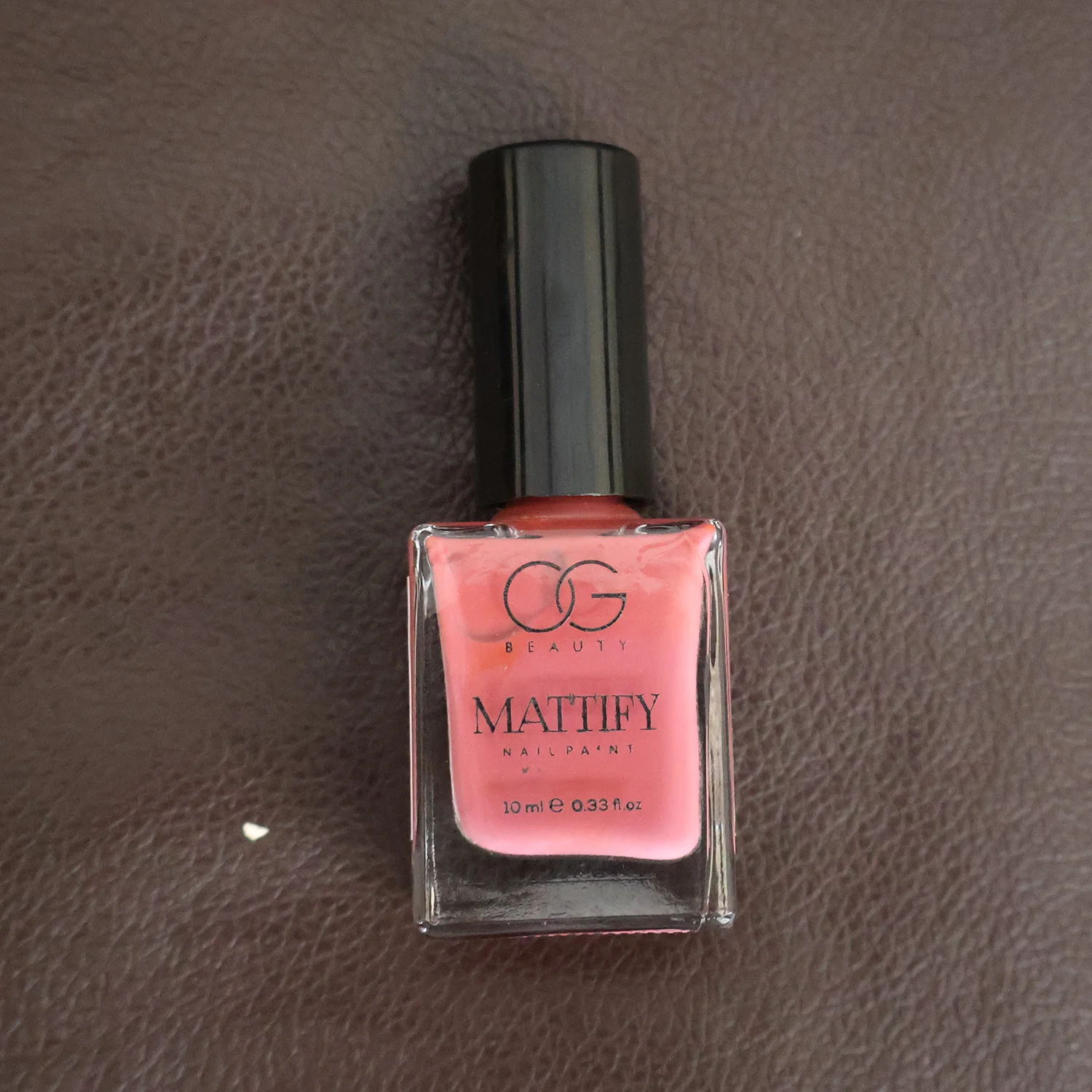 OG Beauty Perfect Pink Mattify Nail Paint (10 ML / 1 Pc) - Image 7
