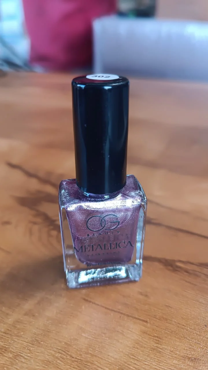 OG Beauty Premium Opal Purple Metallica Nail Polish (1 Pc / 10 ML) - Image 7