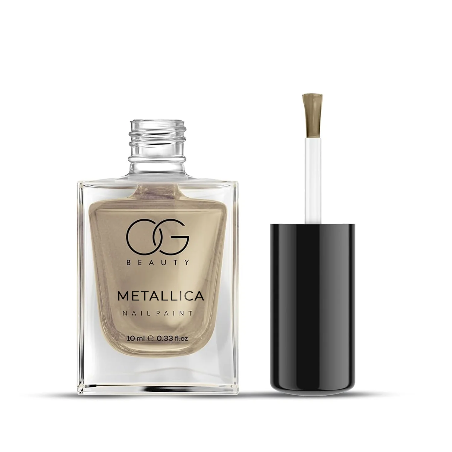 OG Beauty Premium Vintage Brass Metallica Nail Polish (1 Pc / 10 ML) - Image 5
