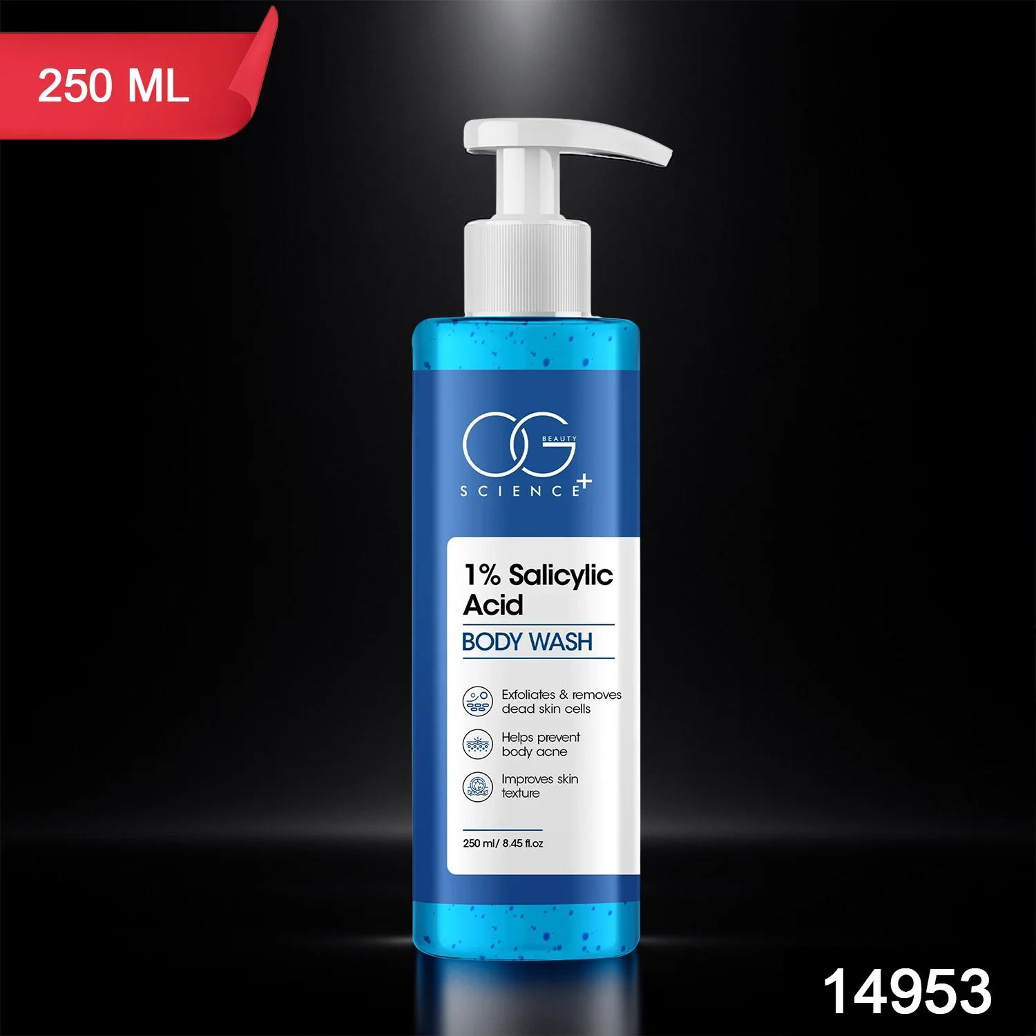 OG Beauty Science  1% Salicylic Acid Body Wash (250ML / 1 Pc) - Image 2