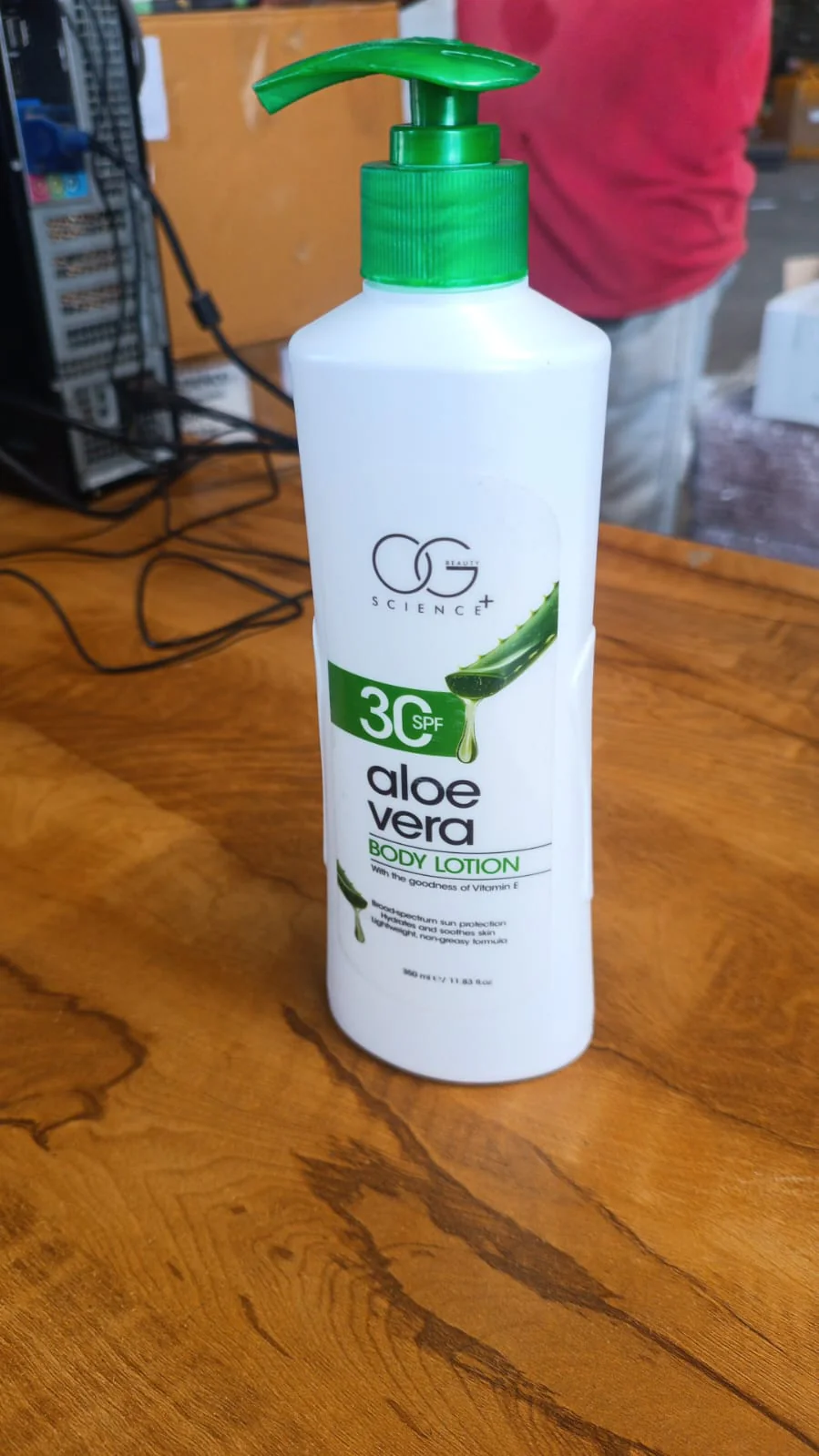 OG Beauty Science Aloe Vera Body Lotion (350ML / 1 Pc) - Image 8