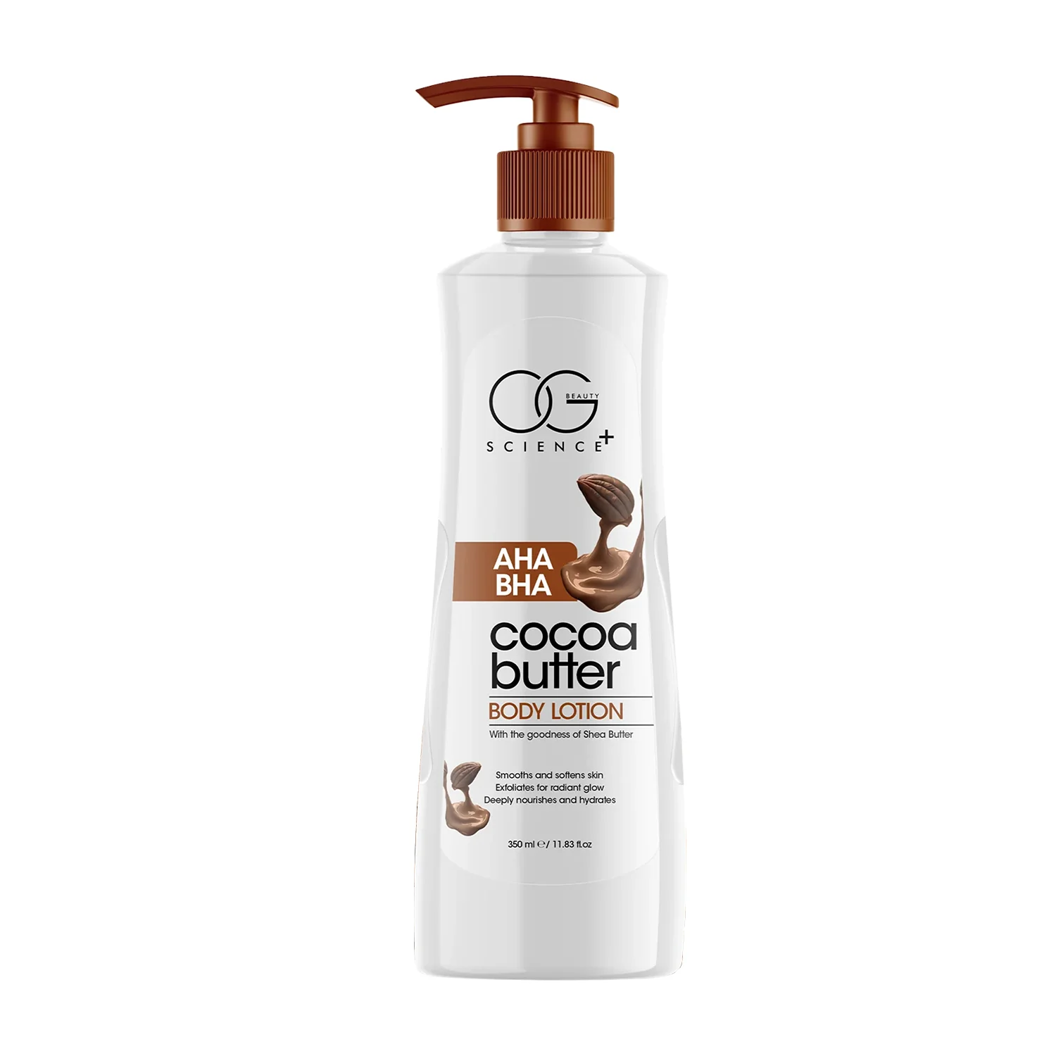 OG Beauty Science Cocoa Butter Body Lotion (350ML / 1 Pc) - Image 5