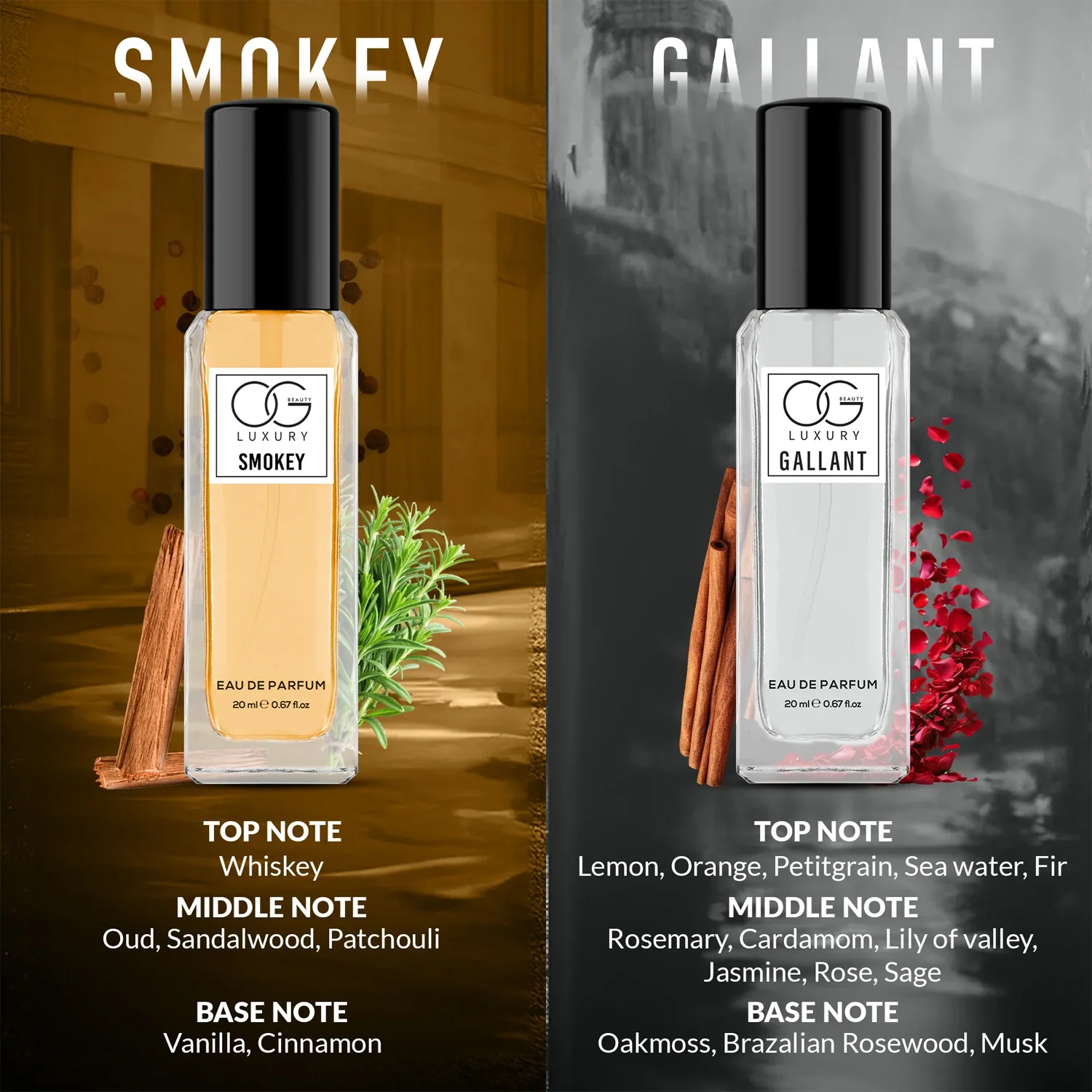 OG Beauty Luxury Perfume Gift - (4 Pc / Set / 20 ML) - Image 3