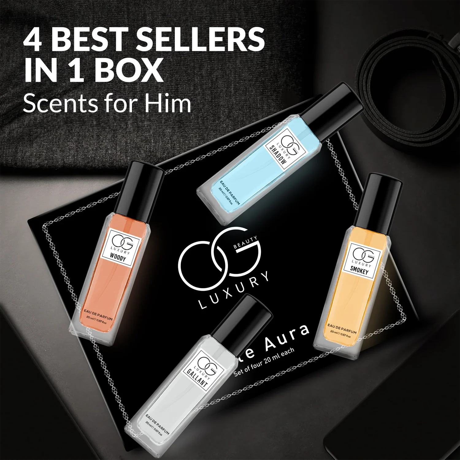 OG Beauty Luxury Perfume Gift - (4 Pc / Set / 20 ML) - Image 4