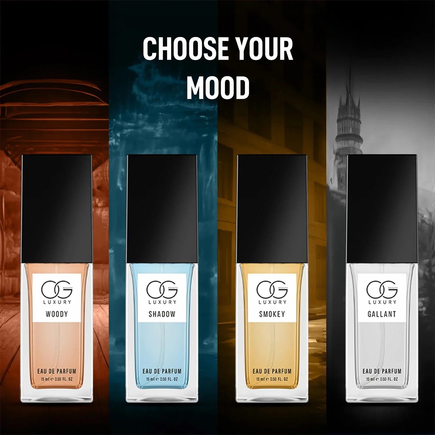 OG Luxury Perfume Gift Set Eau De Parfum Collection (15 ML / 4 Pc) - Image 4