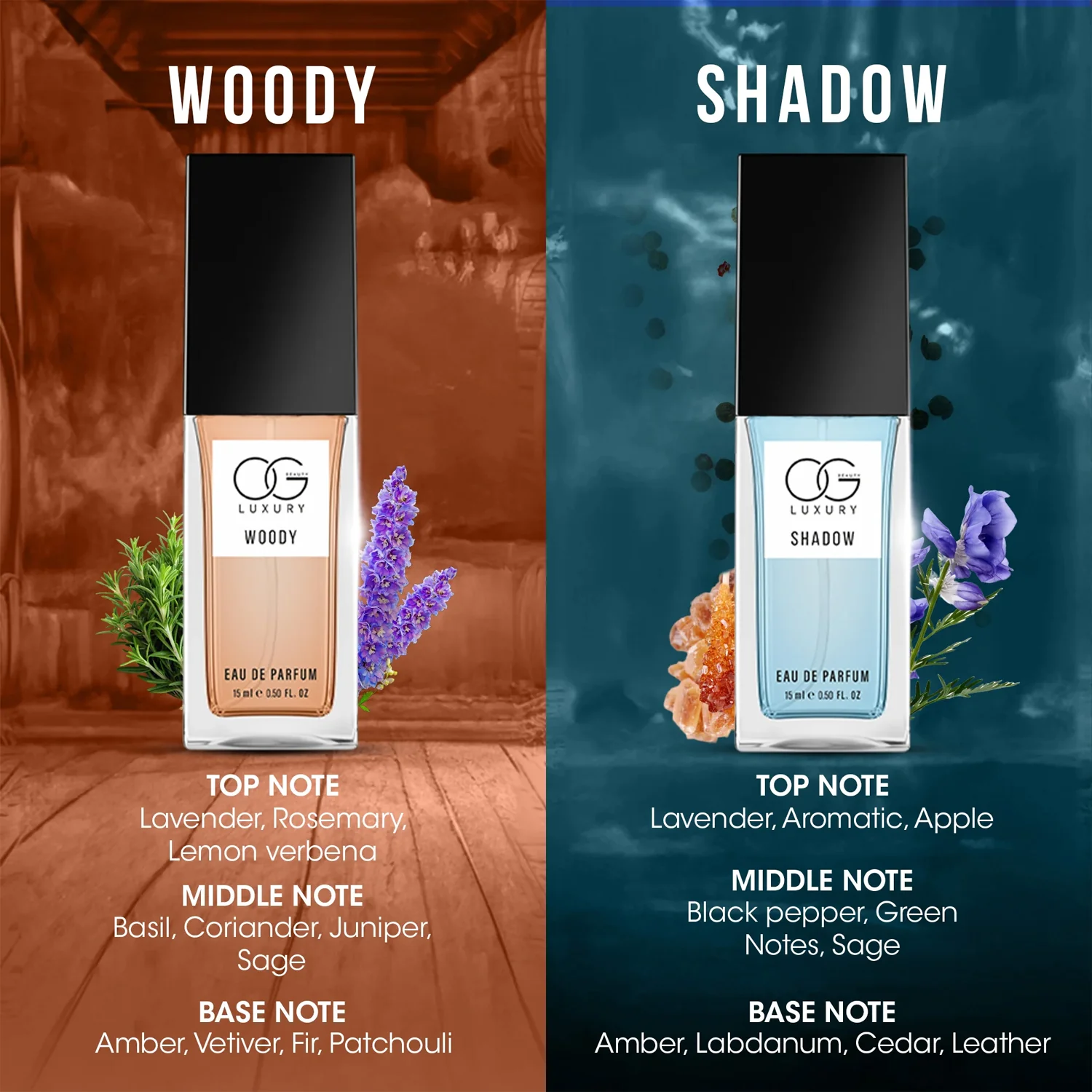 OG Luxury Perfume Gift Set Eau De Parfum Collection (15 ML / 4 Pc) - Image 6