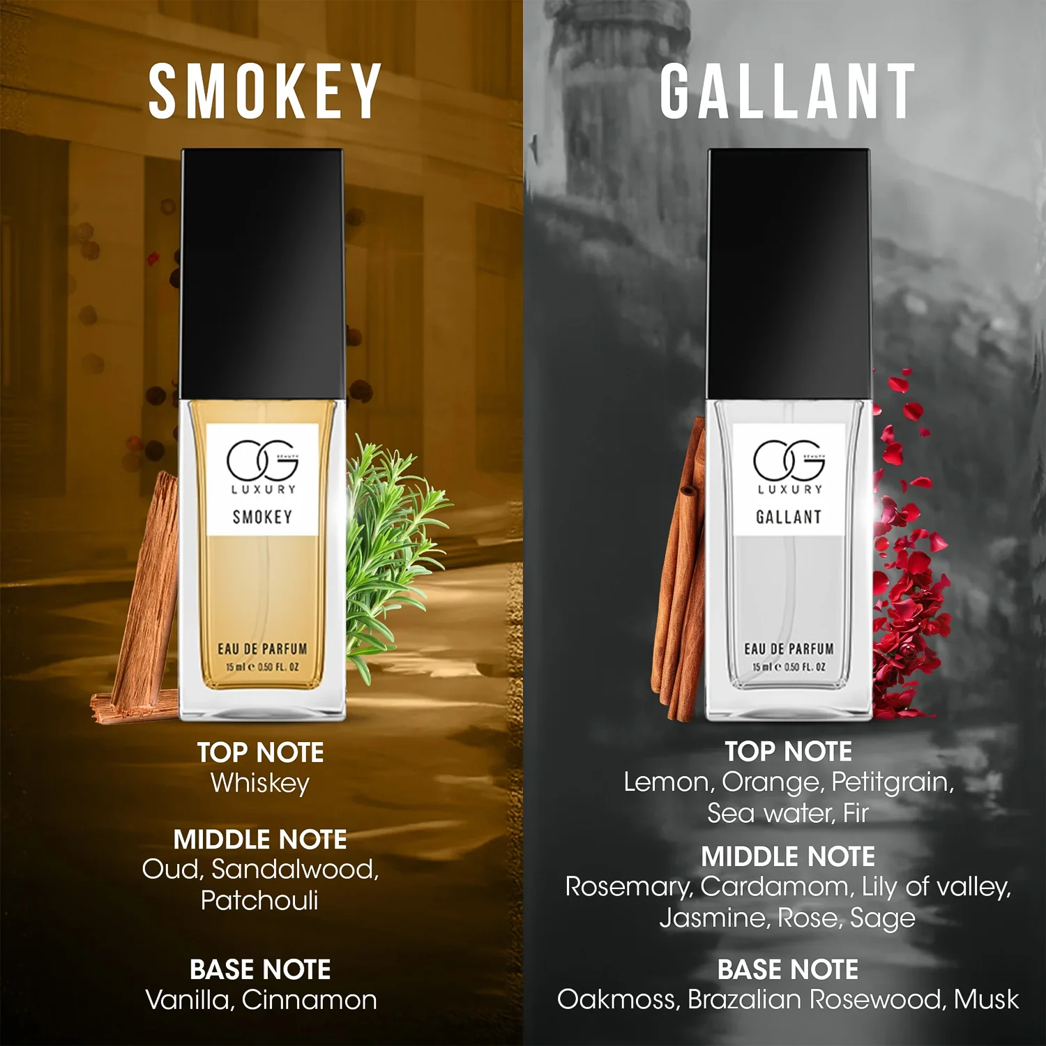 OG Luxury Perfume Gift Set Eau De Parfum Collection (15 ML / 4 Pc) - Image 7