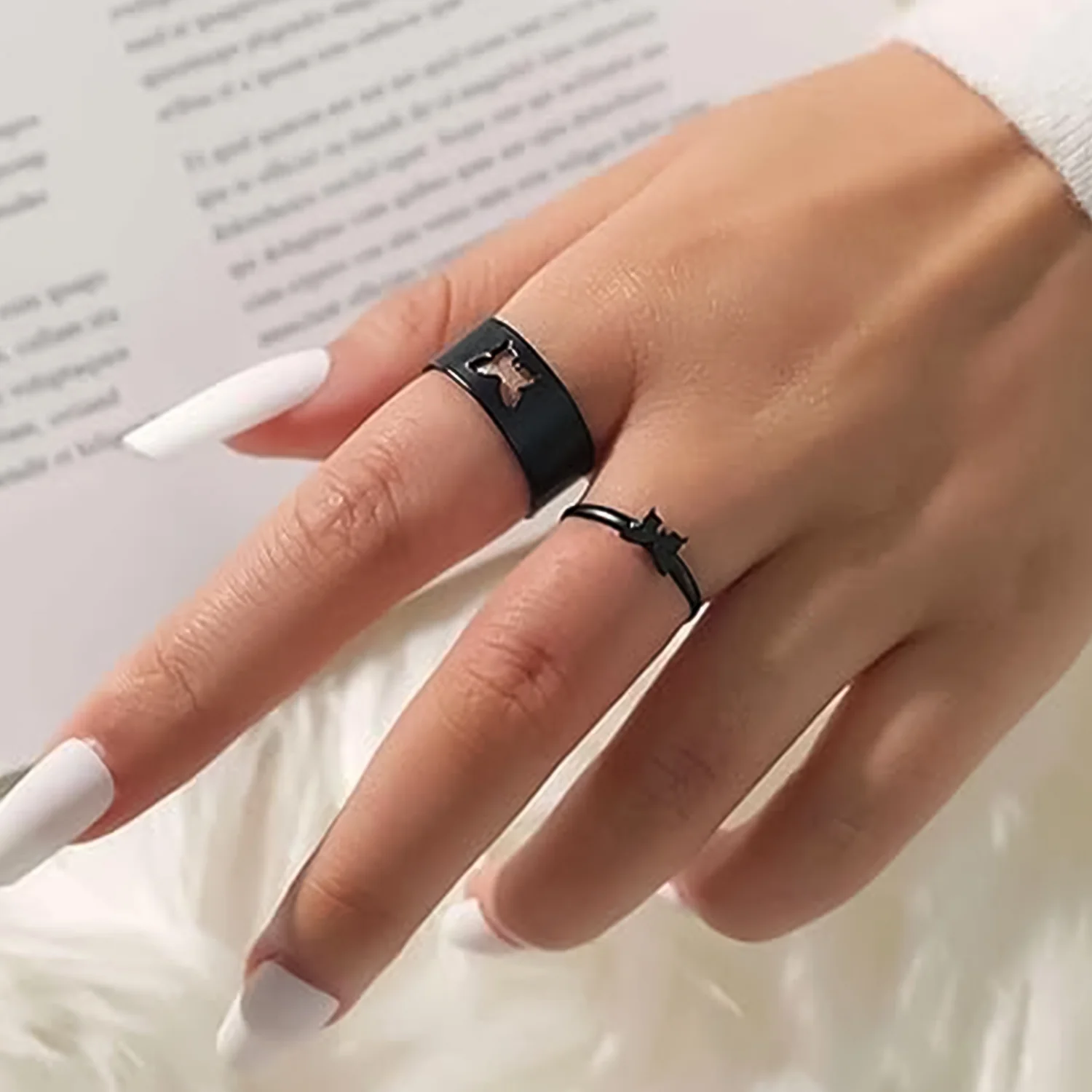 Together Forever Couple’s Ring Set - Image 3