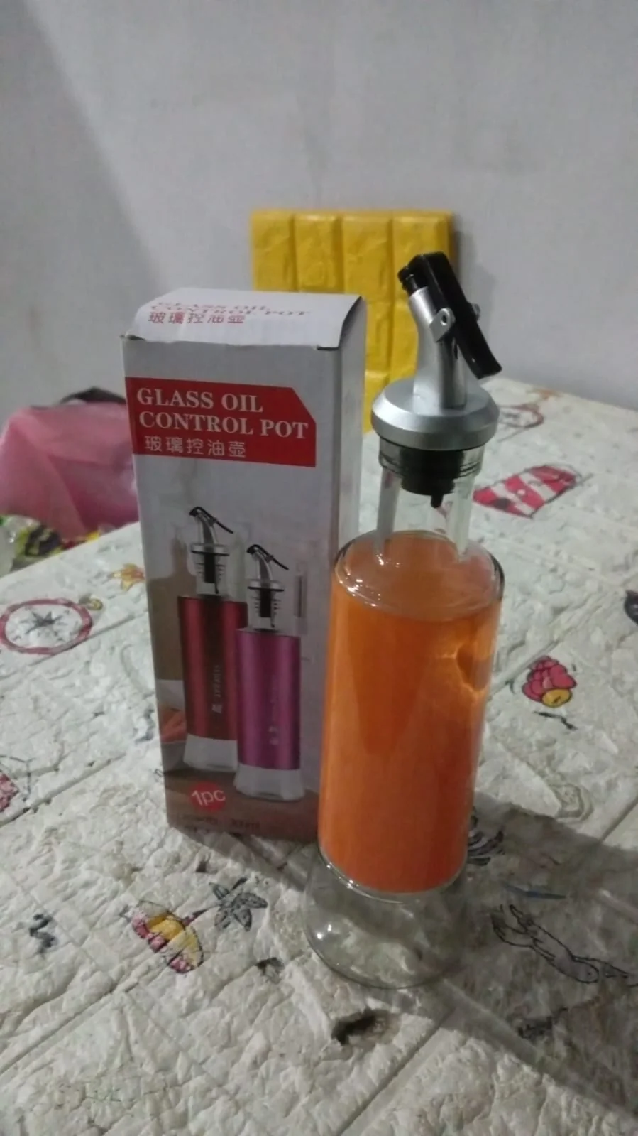 Olive Oil Dispenser – Leakproof Glass Bottle with Non-Drip Spout (300 ML) - Image 10