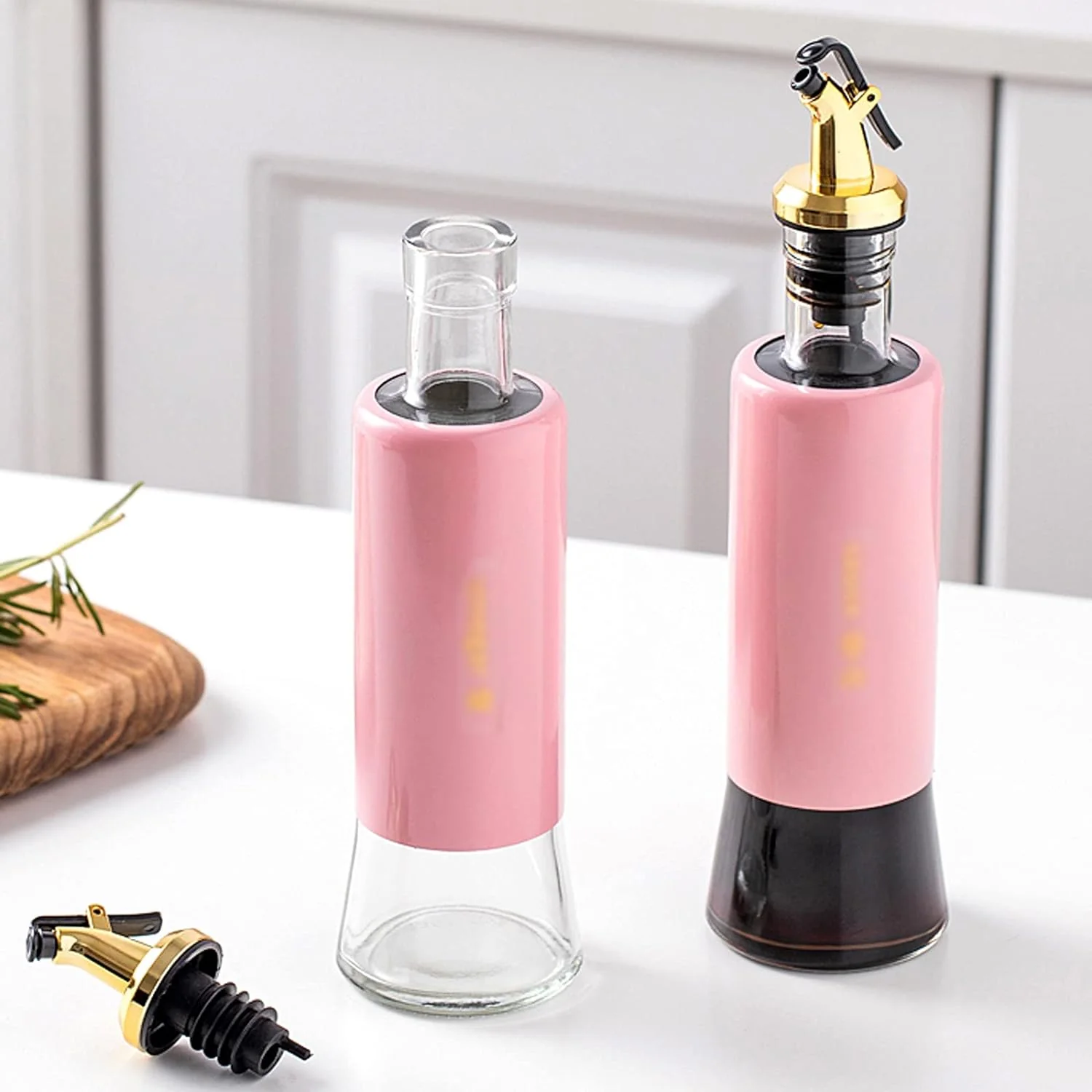 Olive Oil Dispenser – Leakproof Glass Bottle with Non-Drip Spout (300 ML) - Image 5