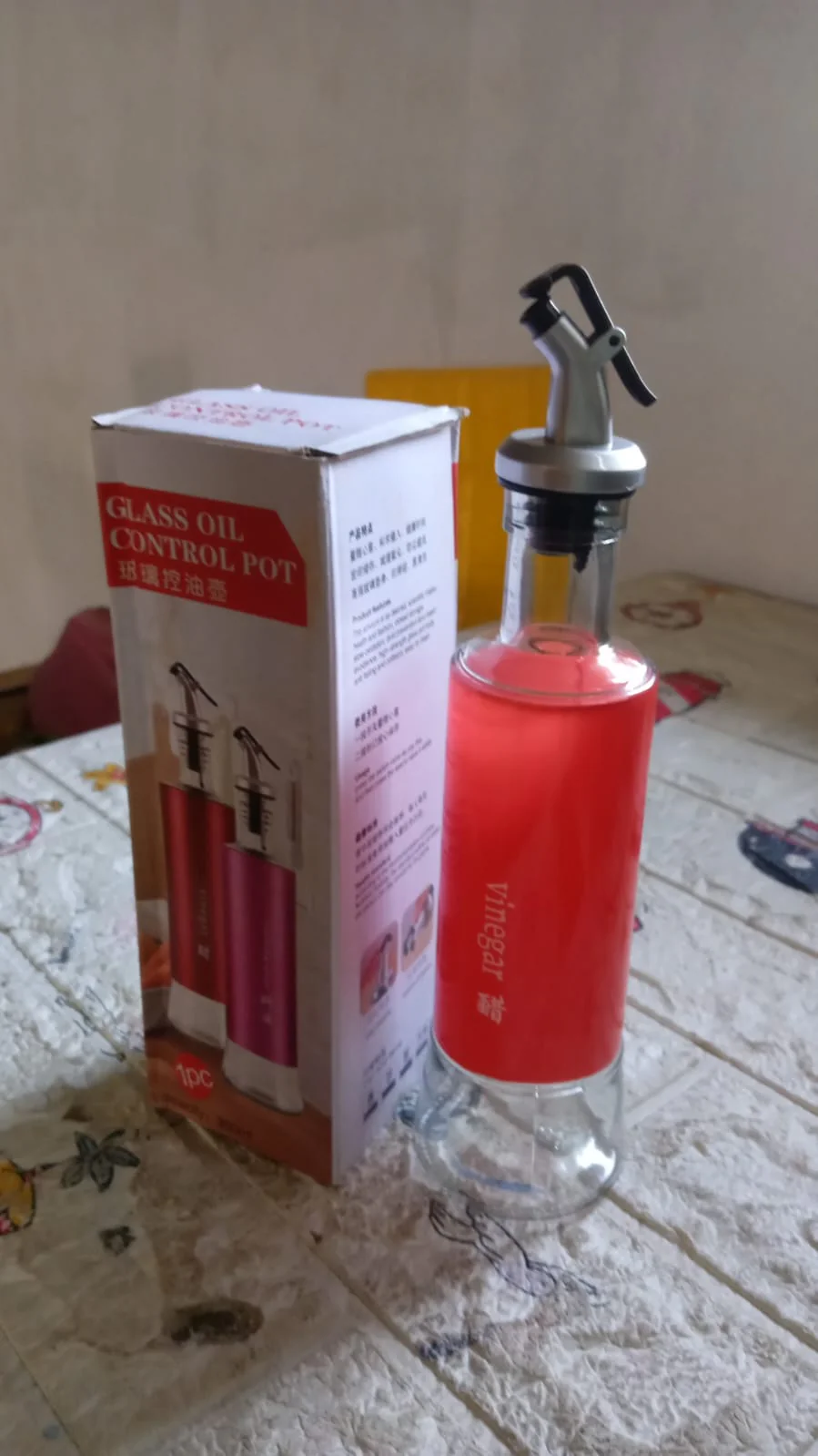Olive Oil Dispenser – Leakproof Glass Bottle with Non-Drip Spout (300 ML) - Image 9