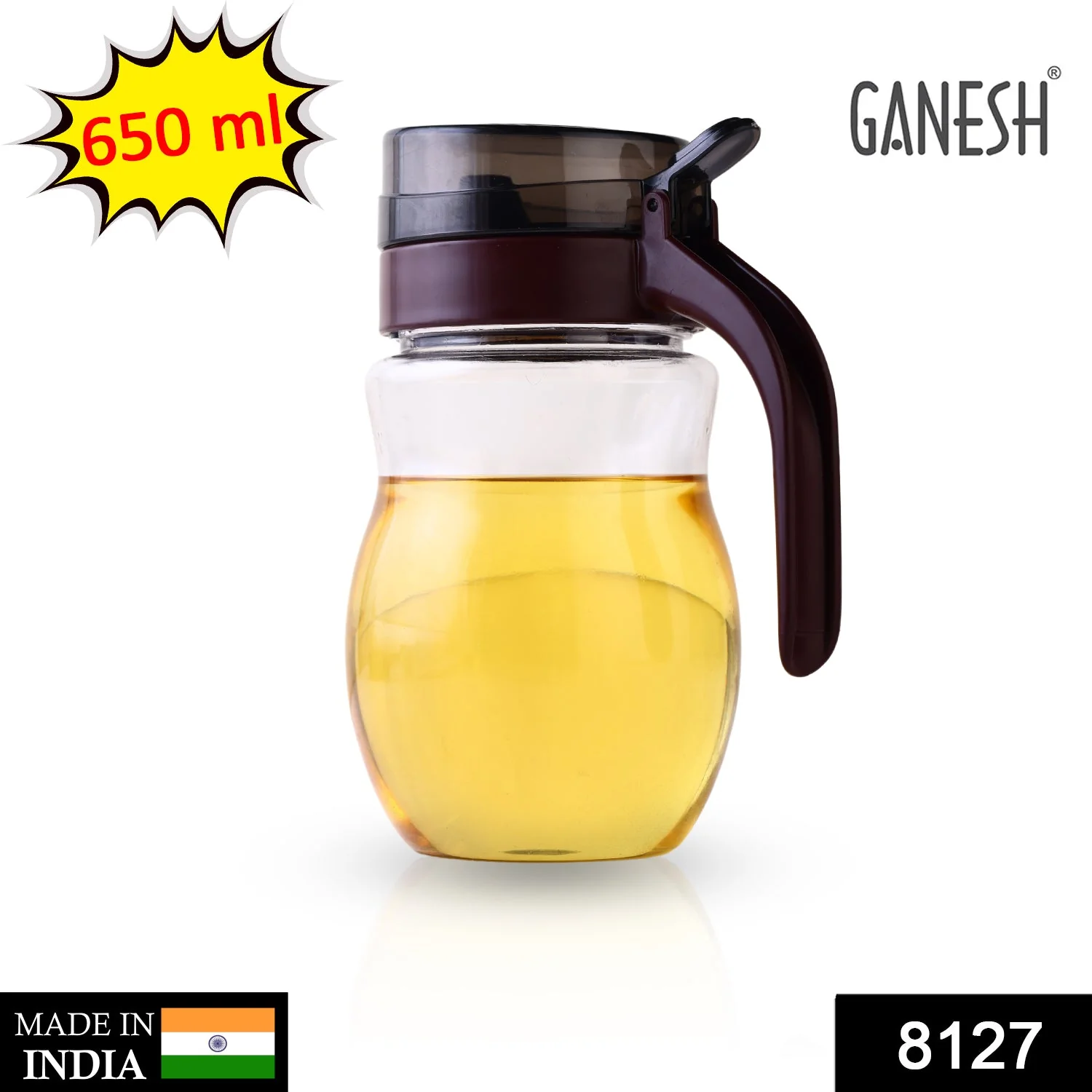 Oil Dispenser Plastic with small nozzle 650ml - Image 2