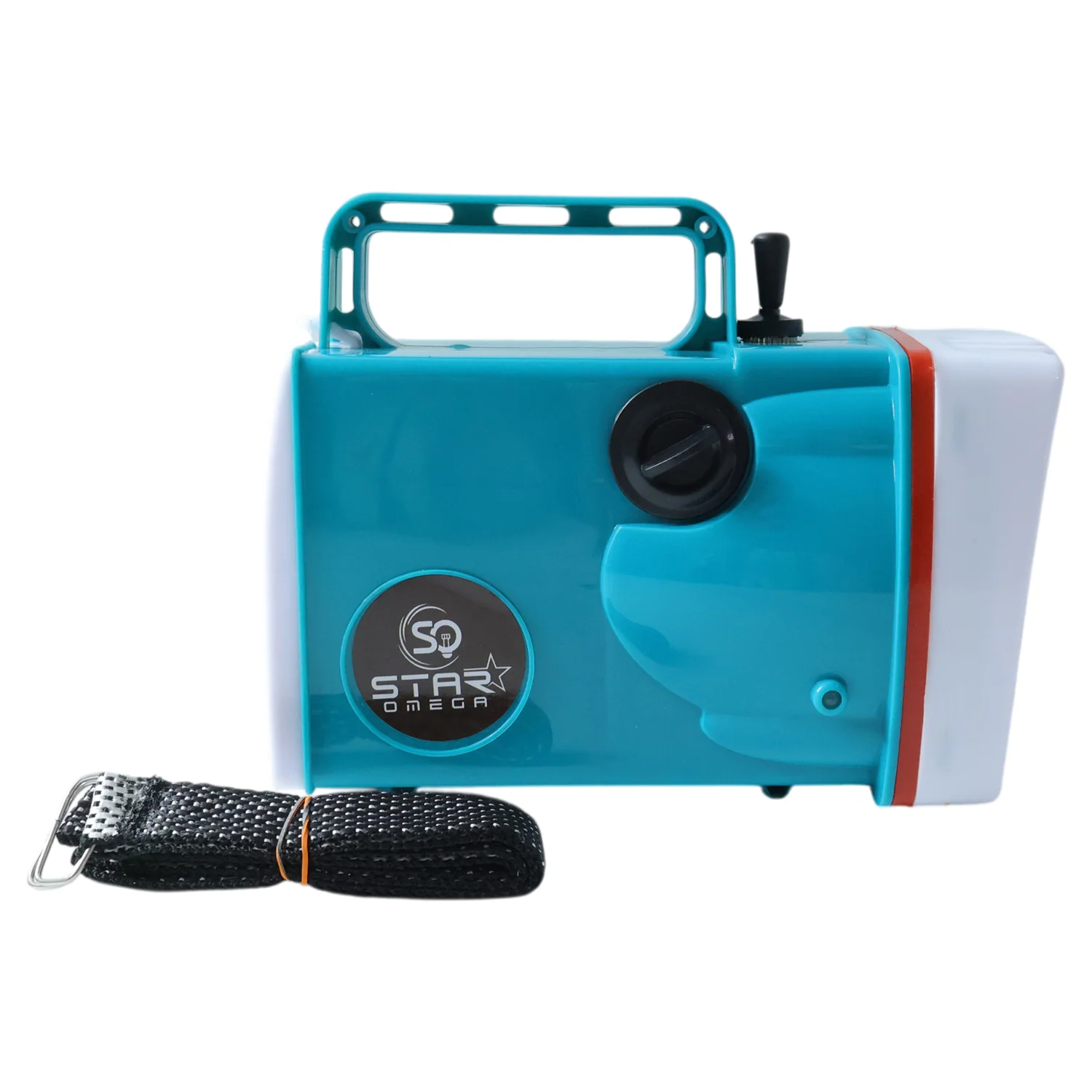 OMEGA 7800mAh Rechargeable LED Laser Torch Light (1 Pc) - Image 4