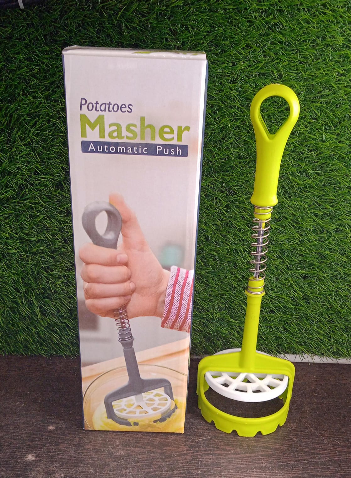 One-Handed Manual Mashed Potato Spring Press Tool - Image 7