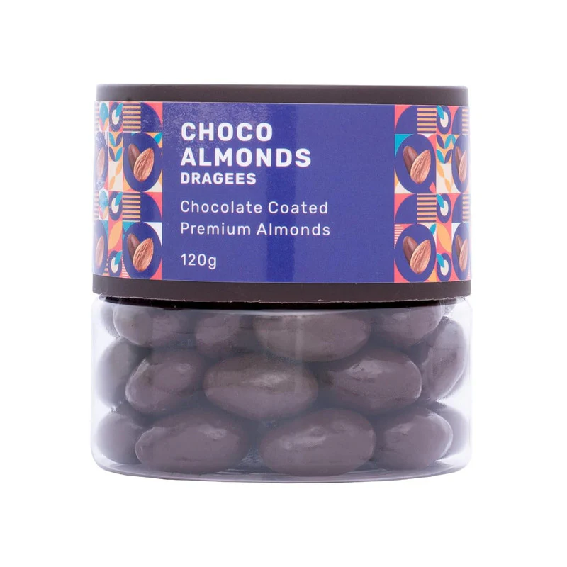 Oracle Nuts & Berry Choco Almonds Dragee Chocolate Coated Premium Almonds (120gm) - Image 5