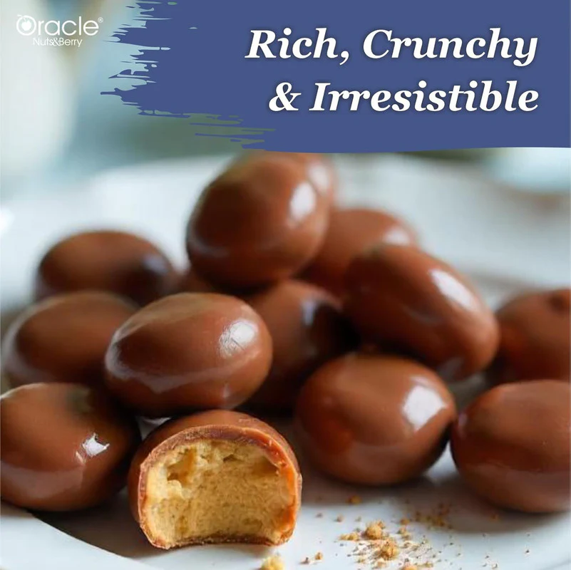 Oracle Nuts & Berry Choco Butterscotch Dragees – Premium Chocolate Treats - Image 2