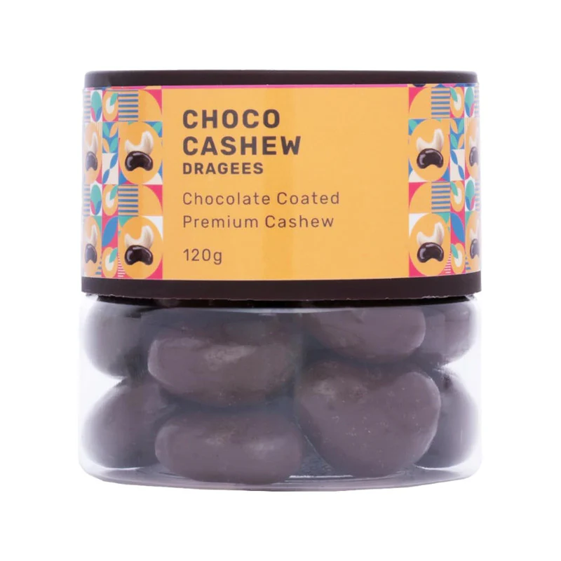 Oracle Nuts & Berry Choco Cashew Dragees Chocolate Coated Crunchy Cashew (120gm) - Image 5