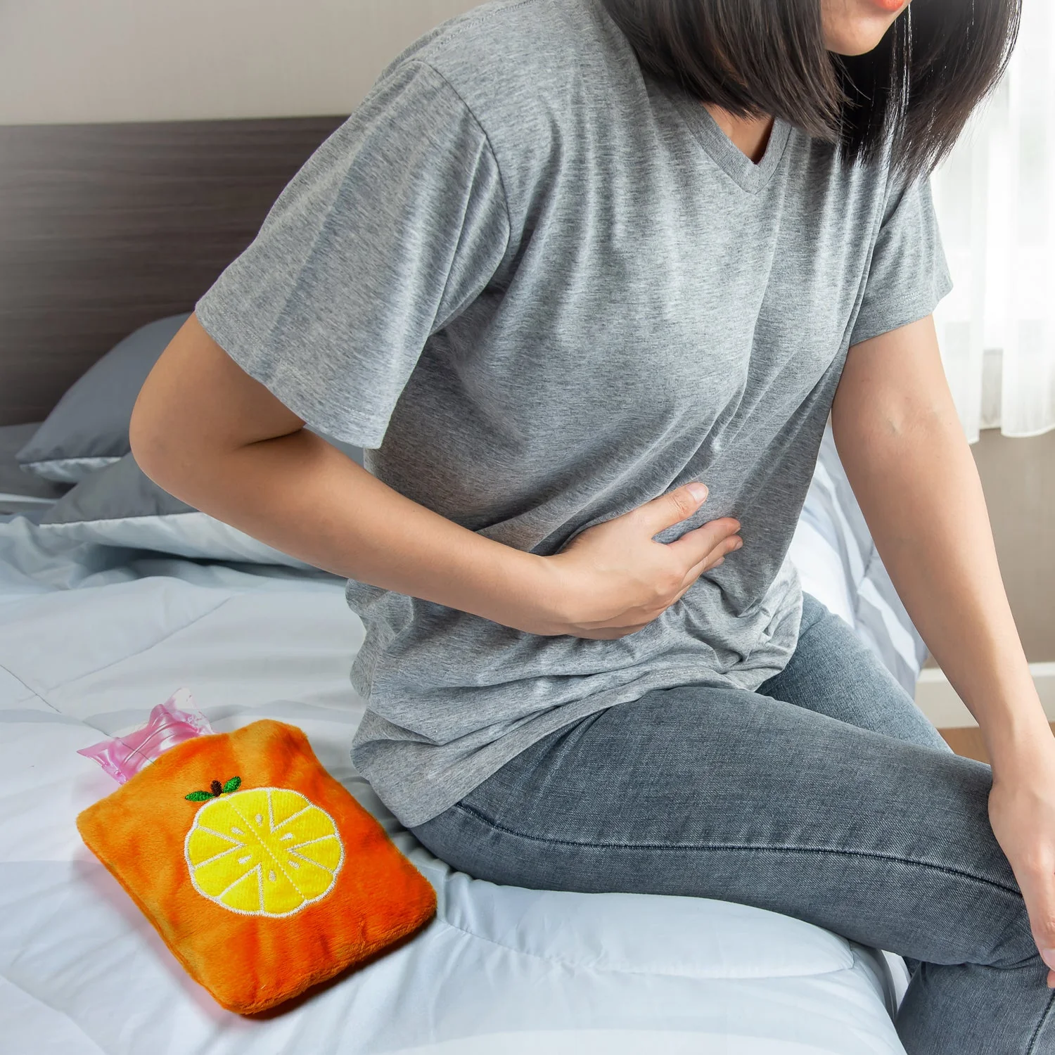 Orange small Hot Water Bag - Image 4