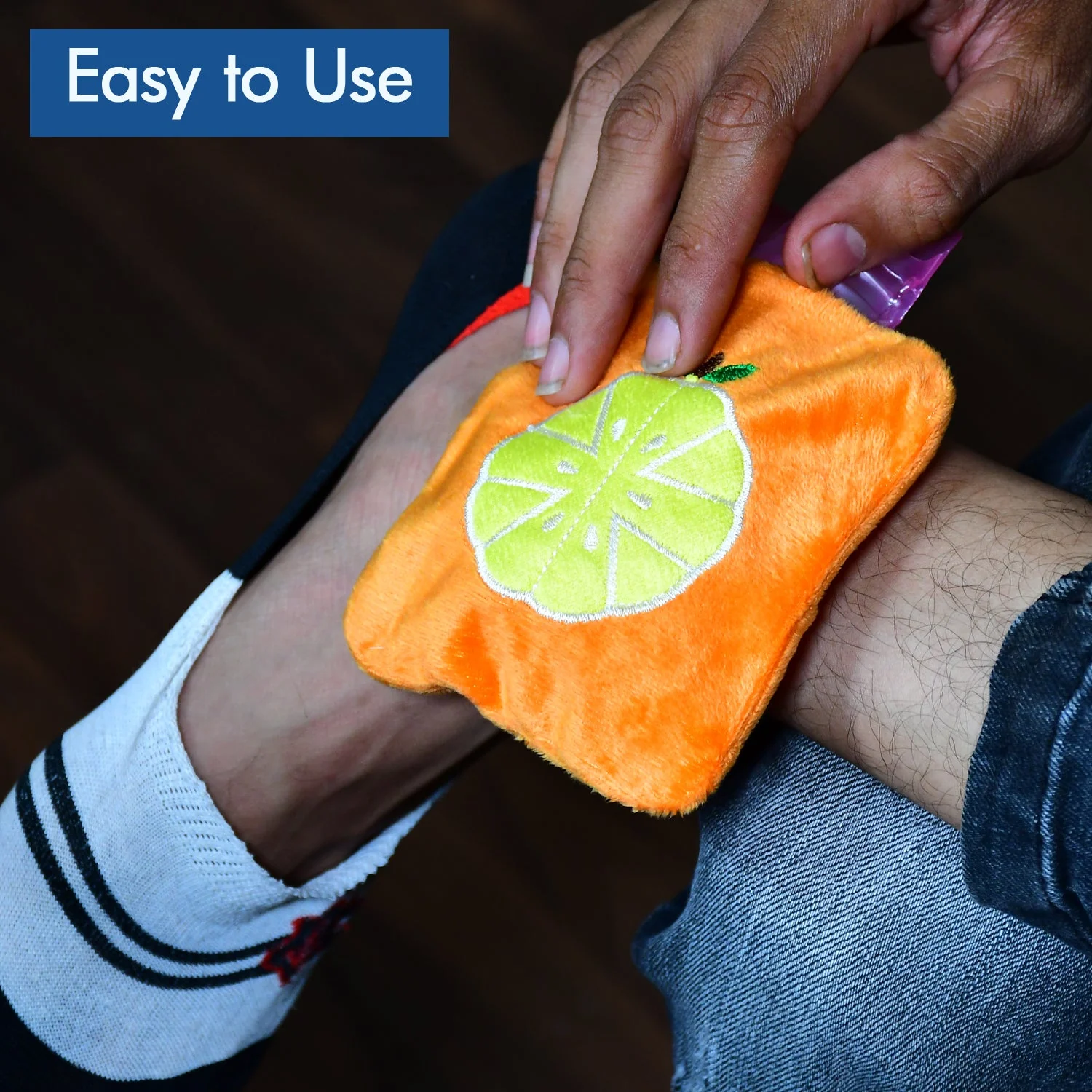 Orange small Hot Water Bag - Image 6