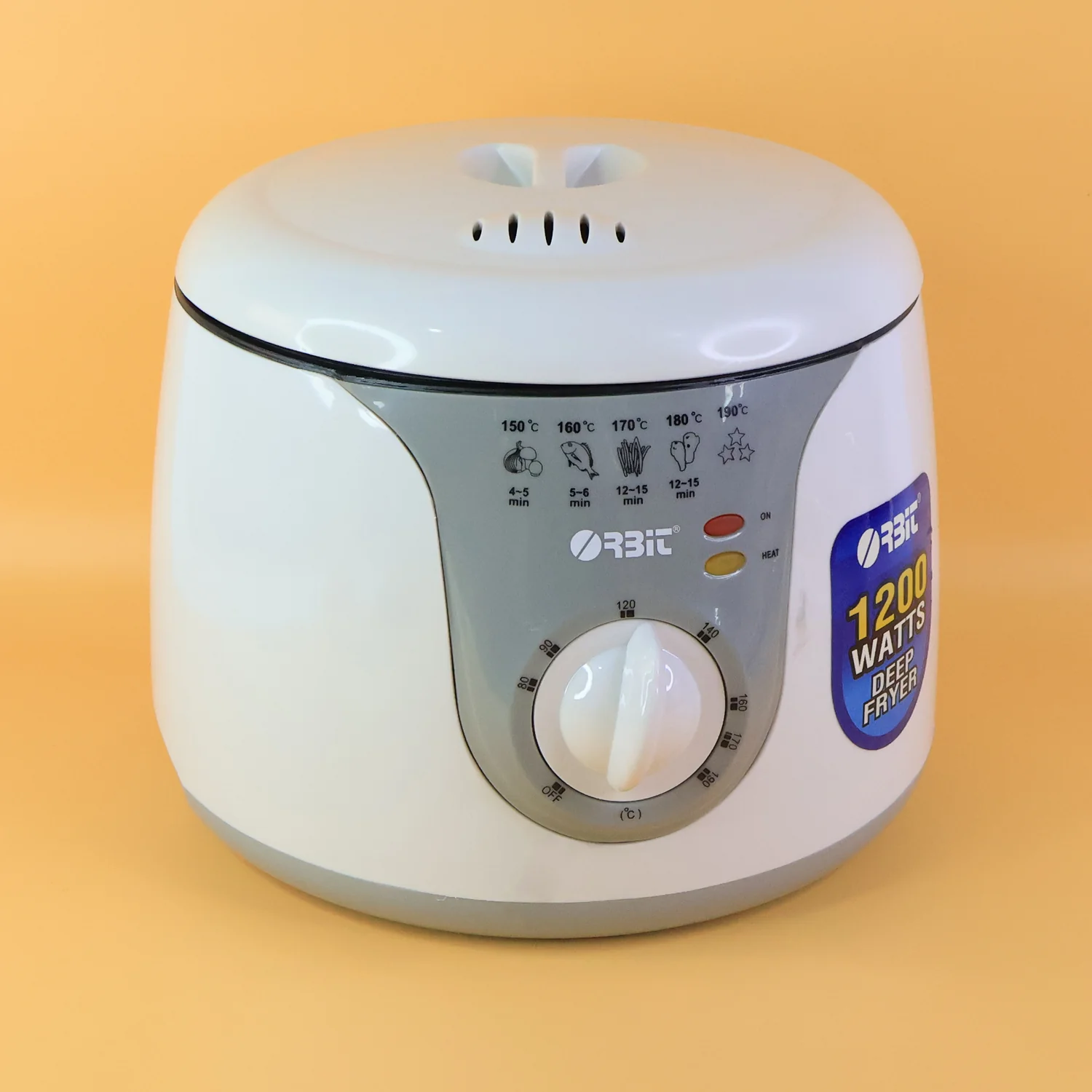 Orbit Adjustable Electric Deep Fryer - 1200W - Image 7